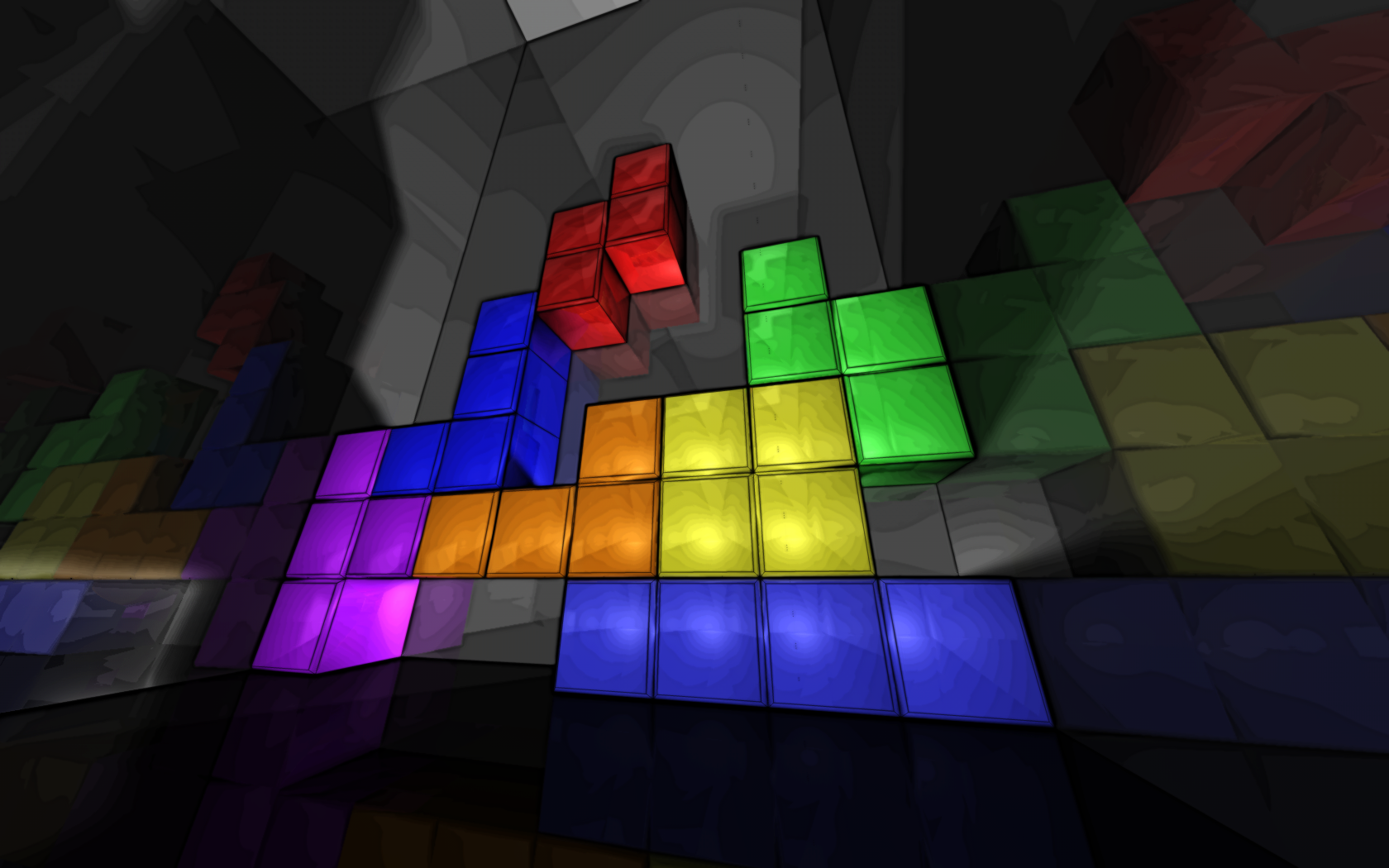 Video Game Tetris 1680x1050