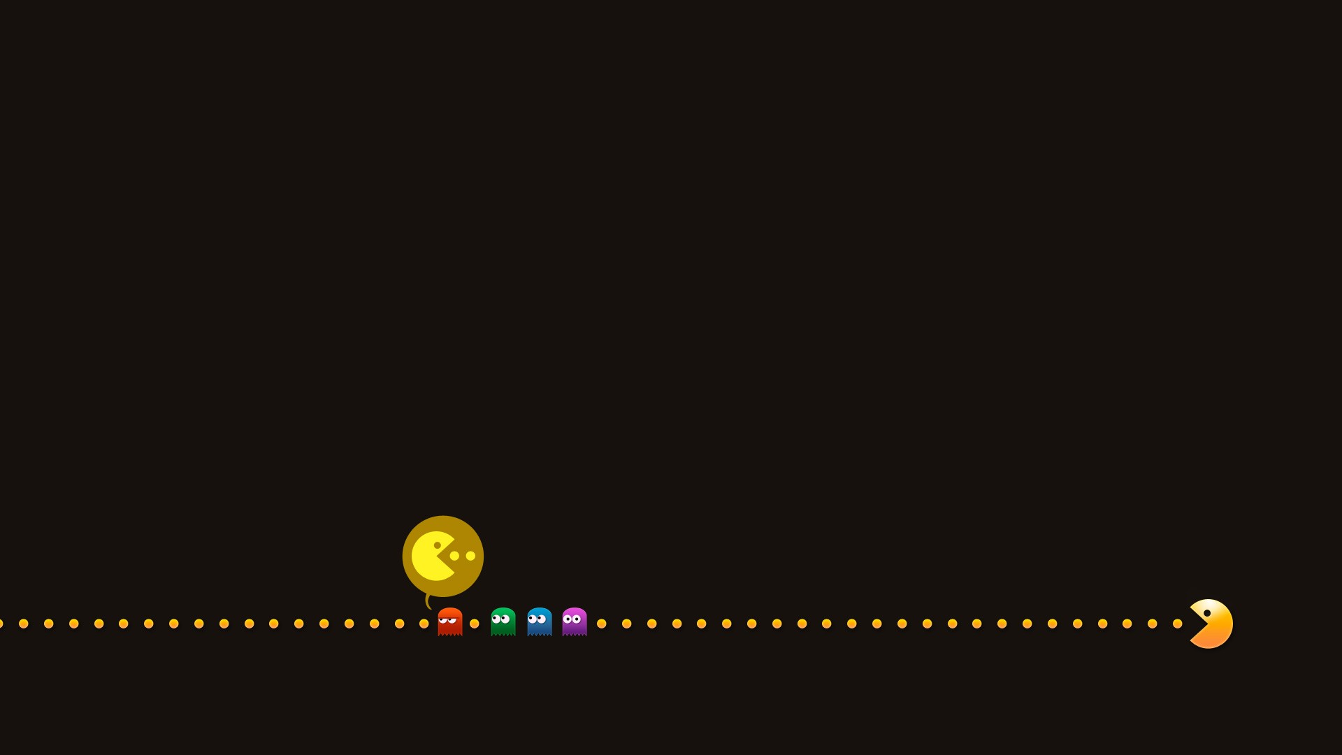 Video Game Pac Man 1920x1080