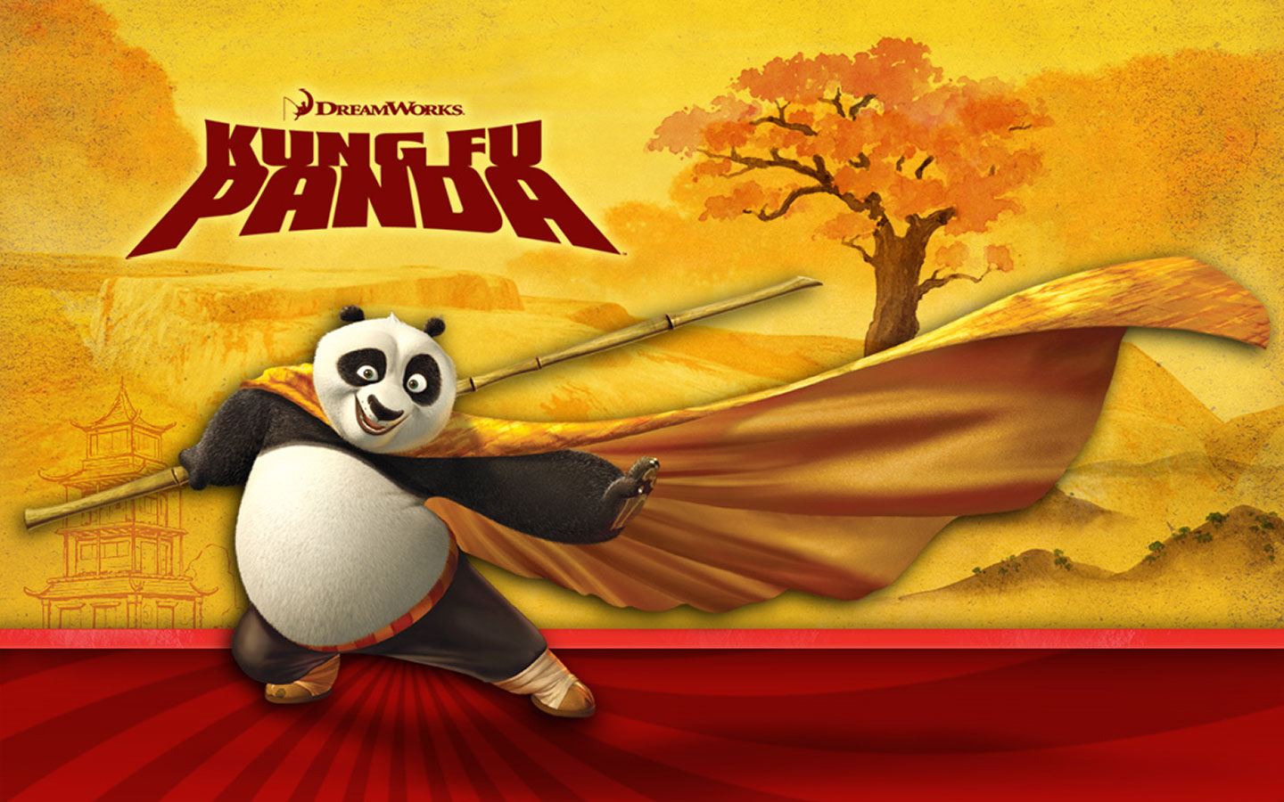 Kung Fu Panda Po Kung Fu Panda 1440x900