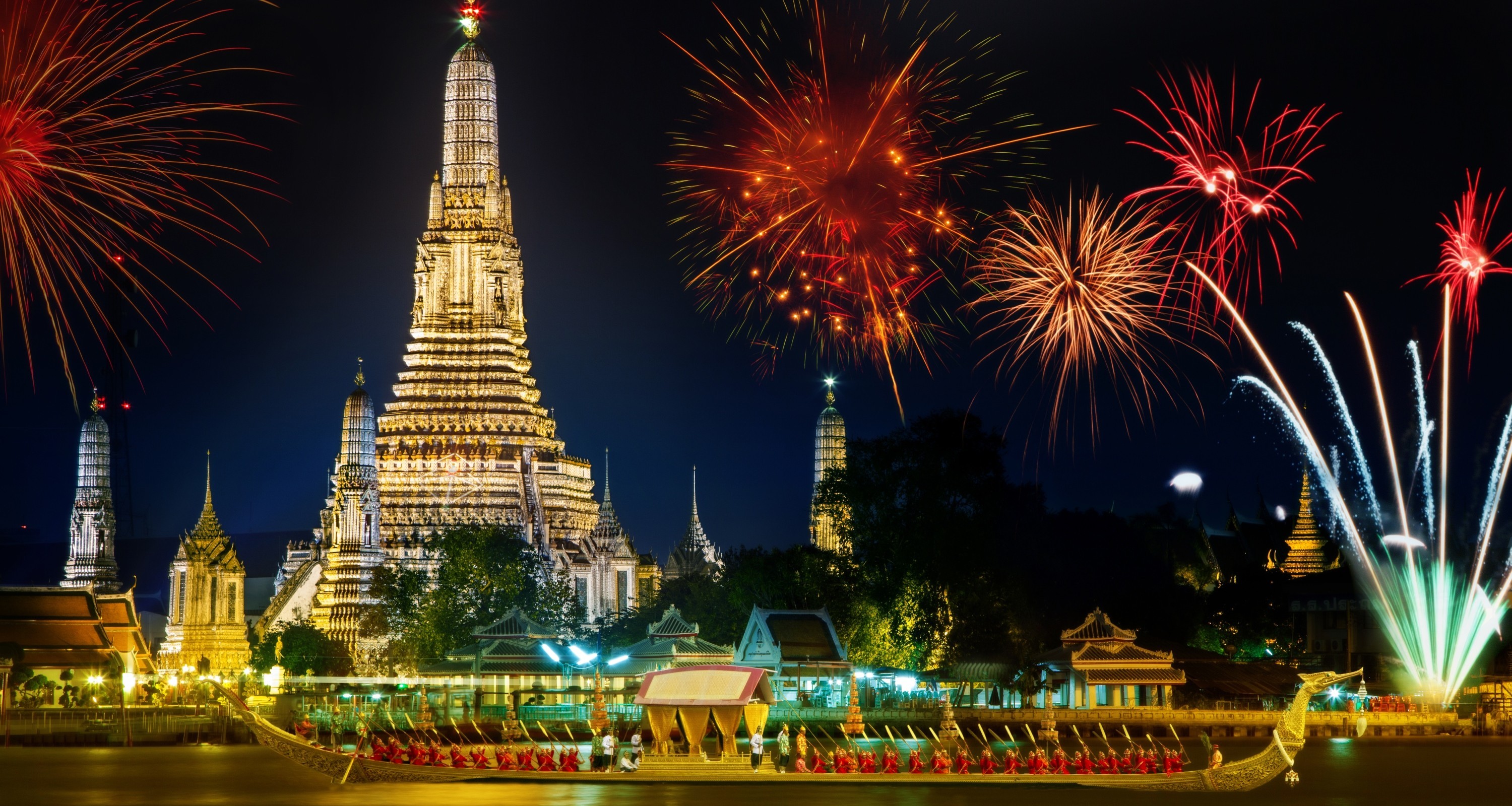 Bangkok Thailand Wat Arun 3000x1600