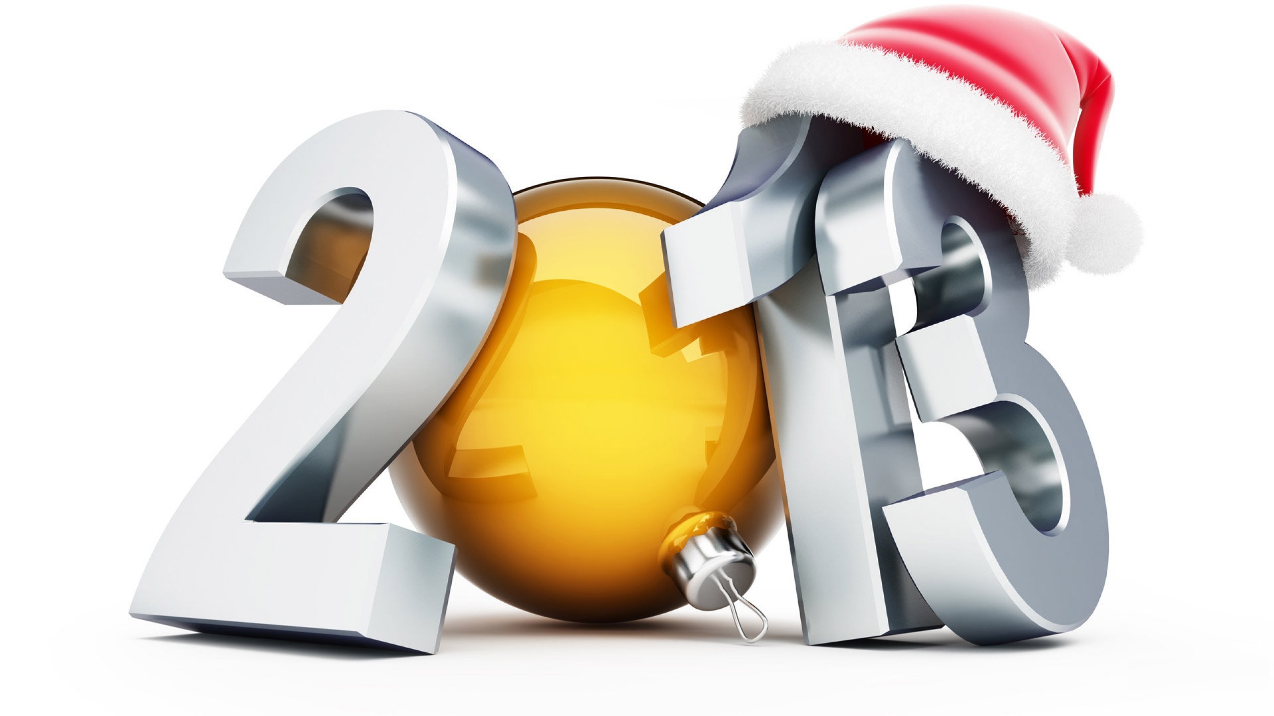 Holiday New Year 2013 2560x1440