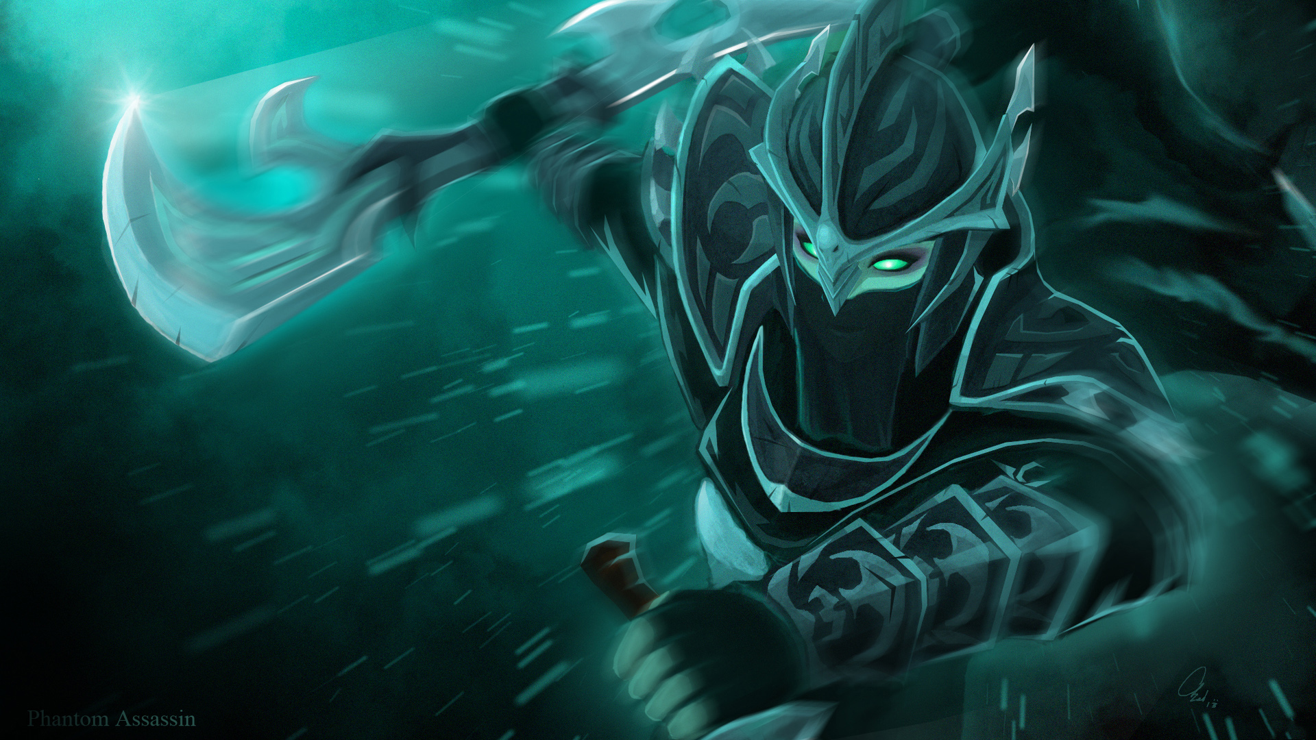 Dota 2 Phantom Assassin Dota 2 Woman Warrior 1920x1080