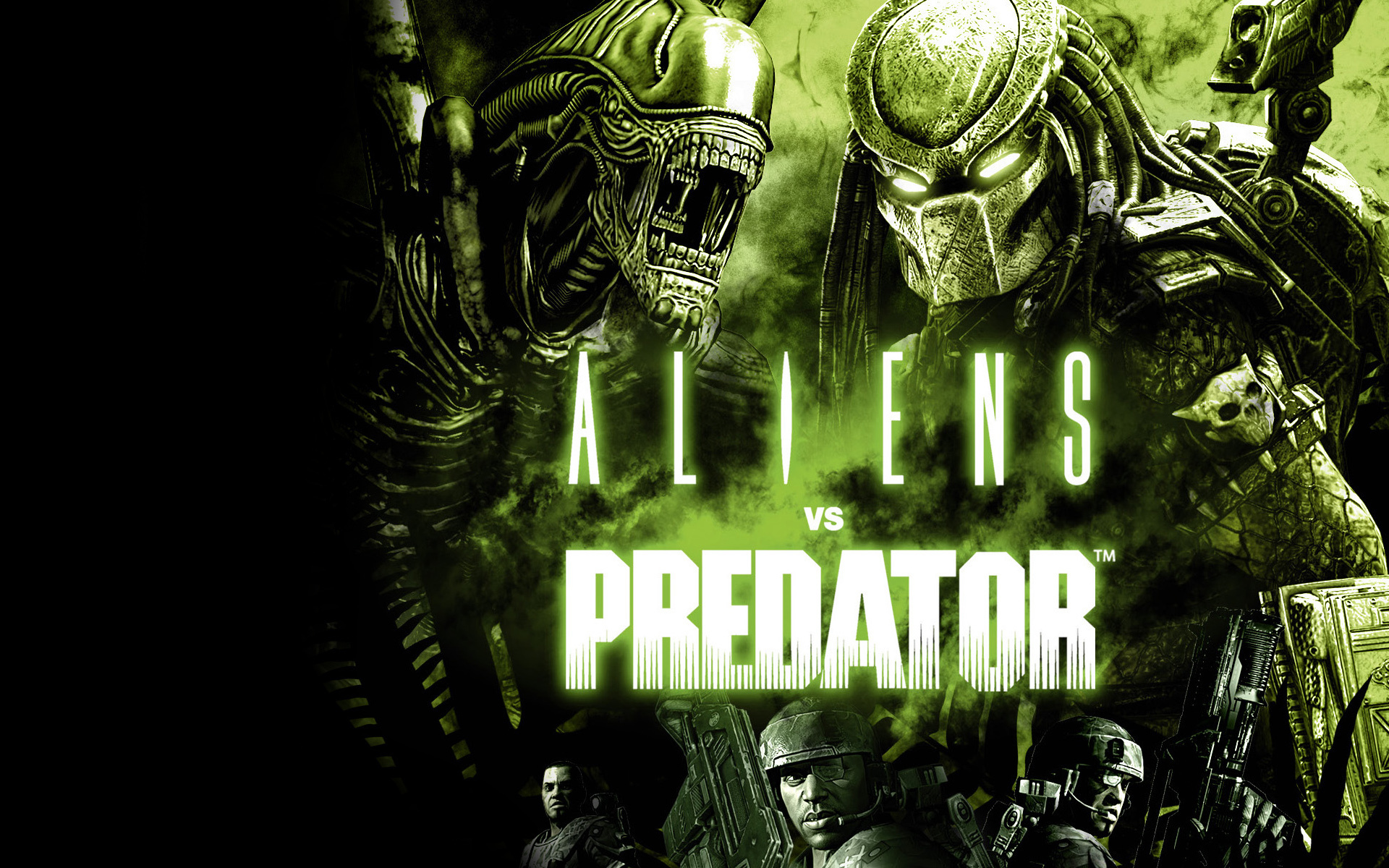 Alien Alien Vs Predator Predator Video Game 1920x1200