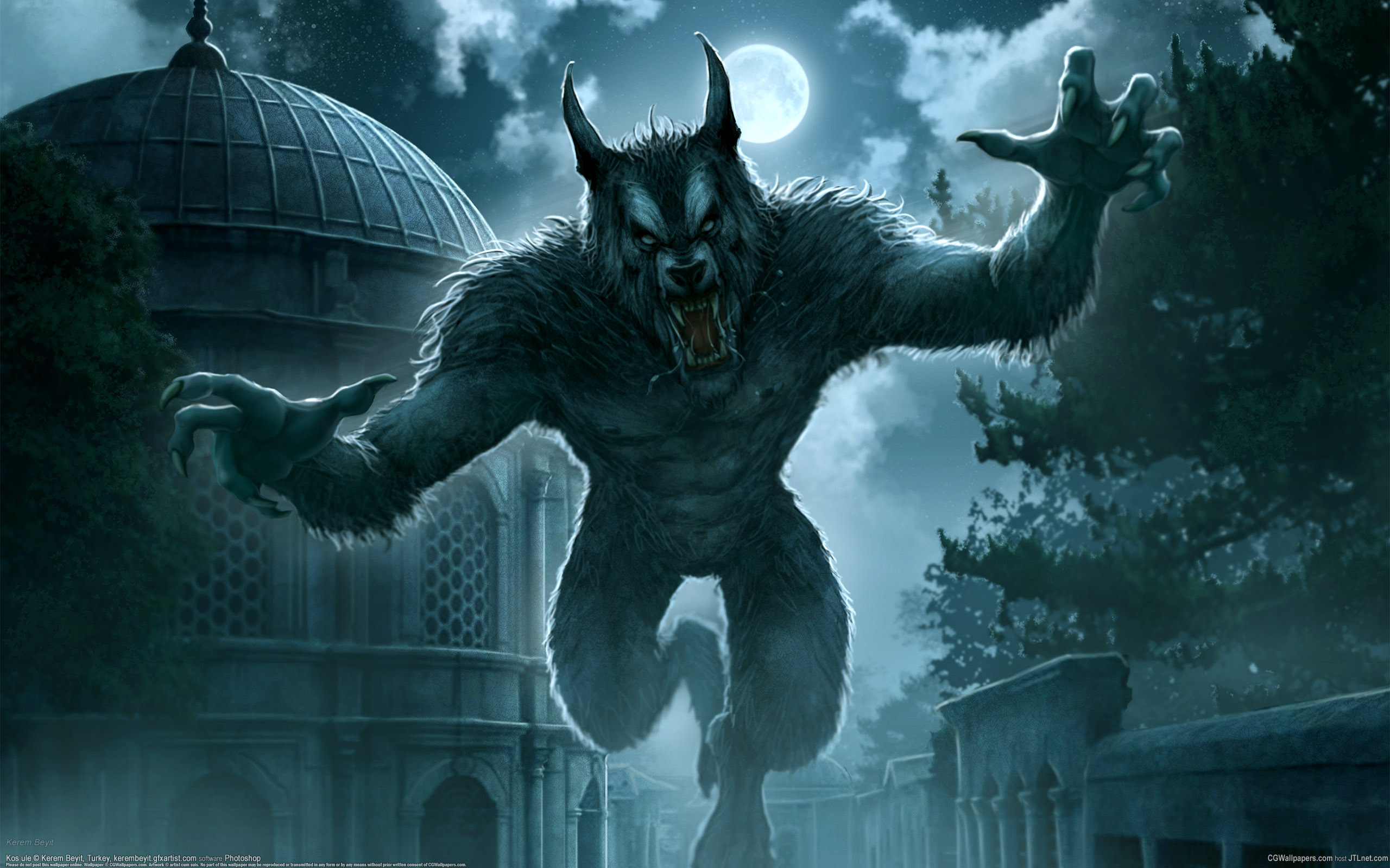Dark Werewolf 2560x1600