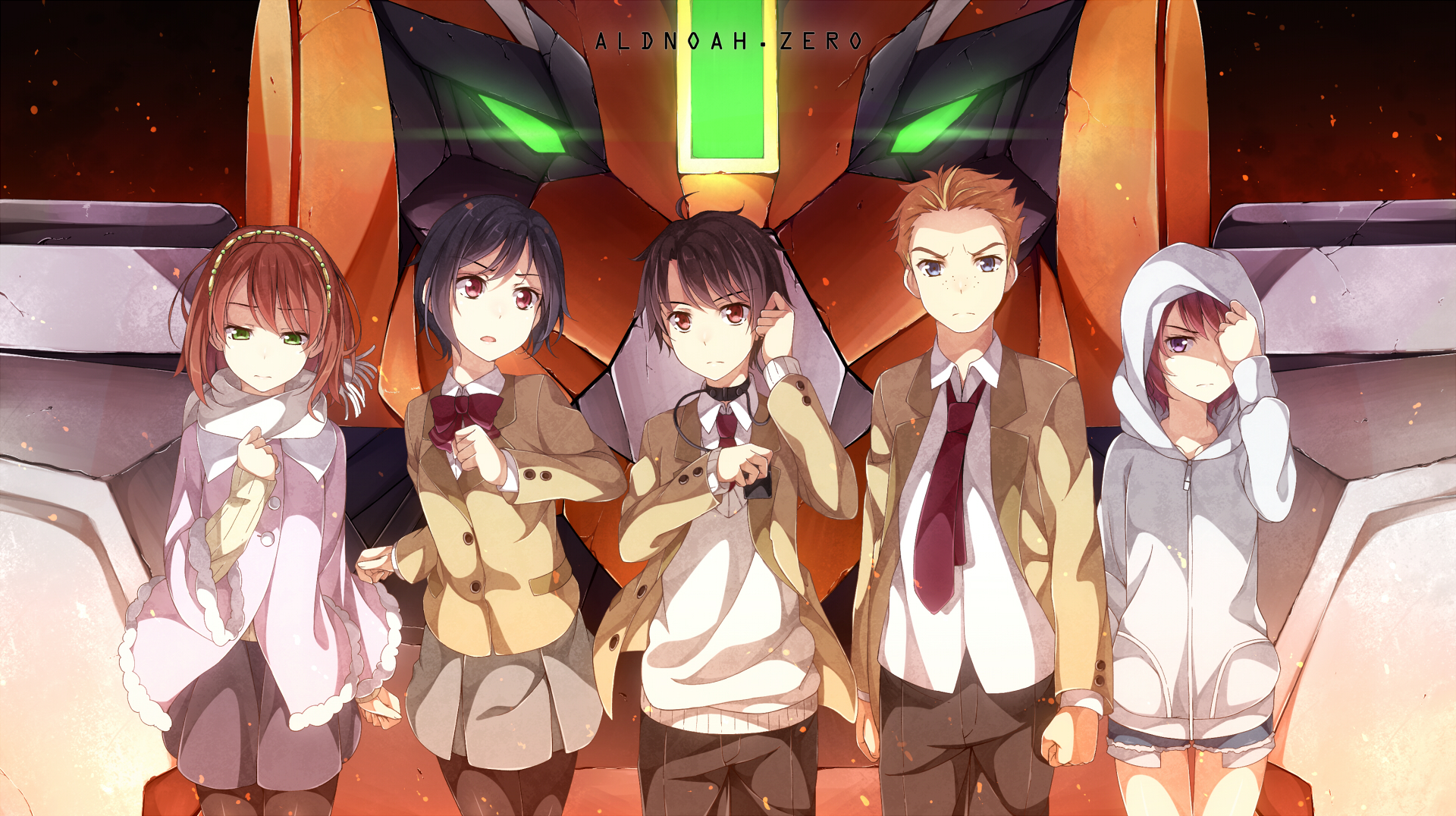 Aldnoah Zero Asseylum Vers Allusia Calm Craftman Inaho Kaizuka Inko Amifumi Rayet Areash 1920x1076