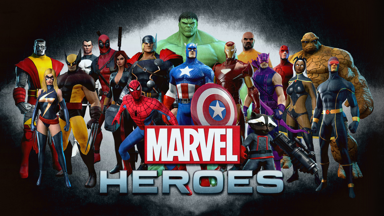 Captain America Colossus Cyclops Marvel Comics Daredevil Deadpool Hawkeye Hulk Iron Man Ms Marvel Pu 1600x900
