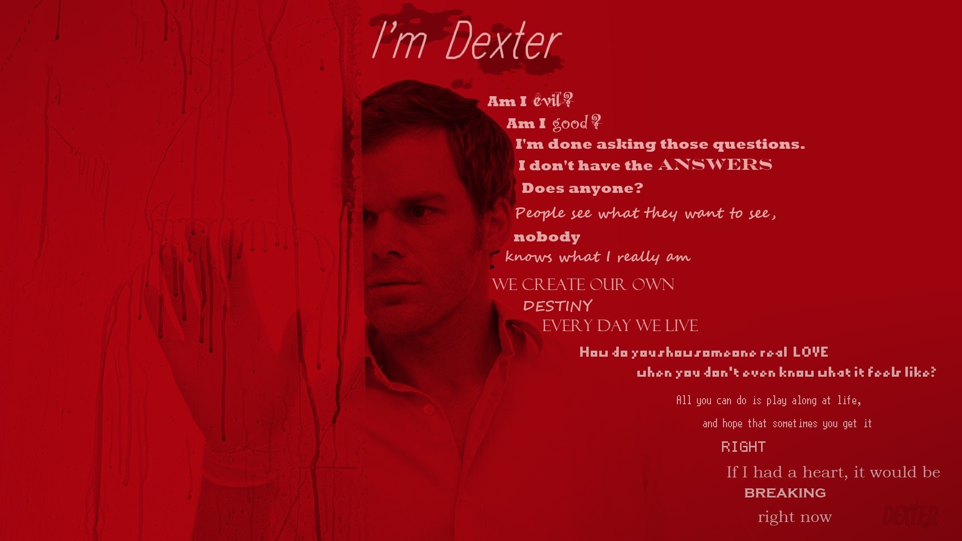 Dexter Morgan Michael C Hall 1920x1080