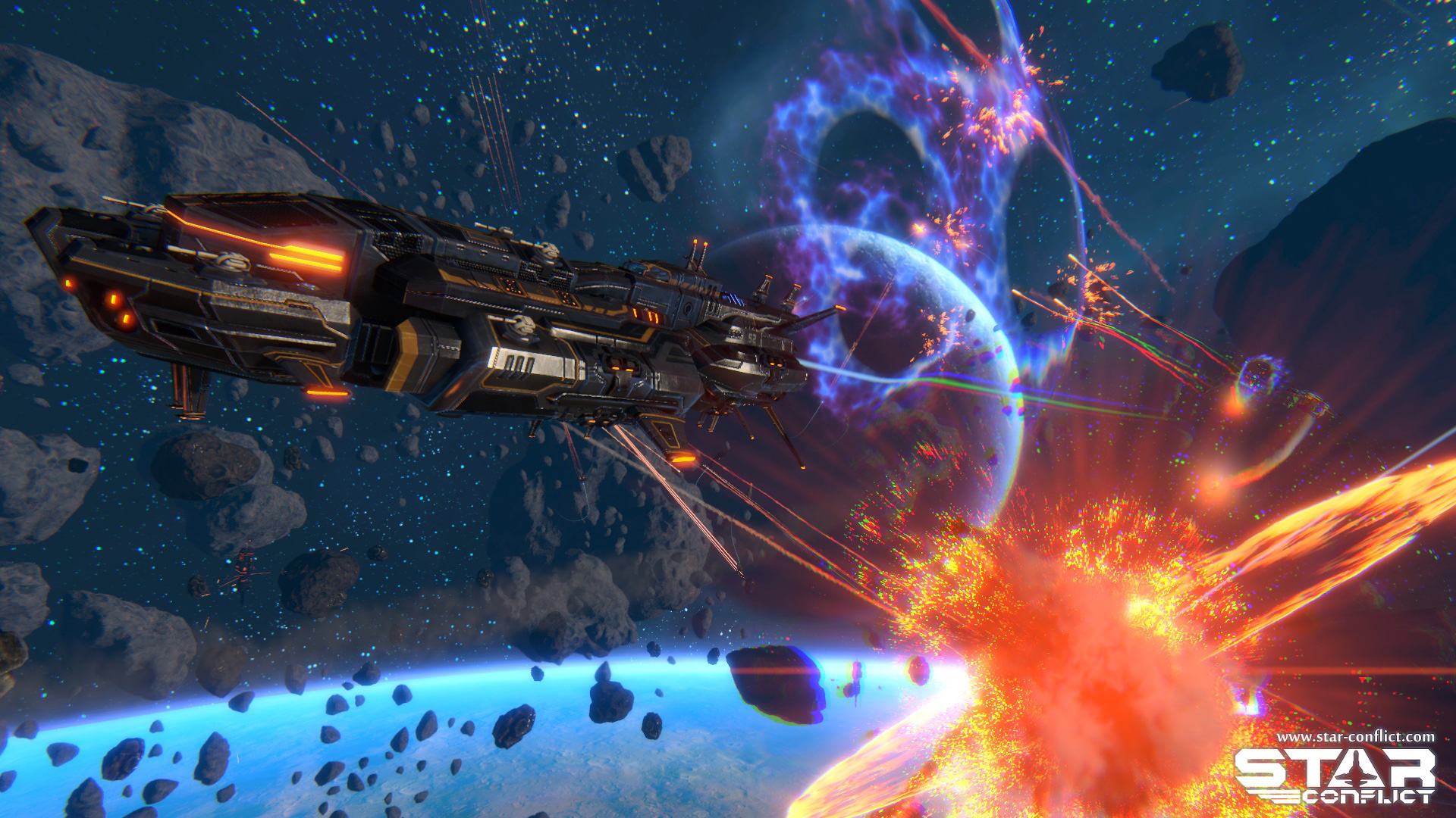 Video Game Star Conflict 1920x1080