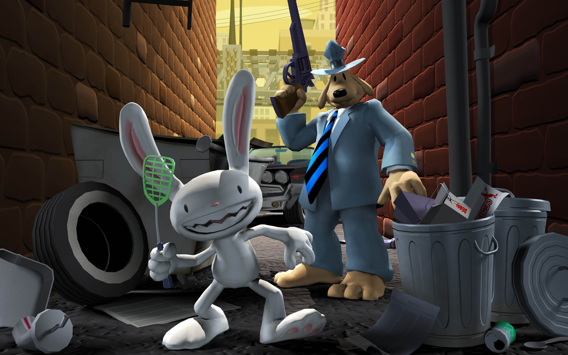 Video Game Sam Amp Max 1920x1200