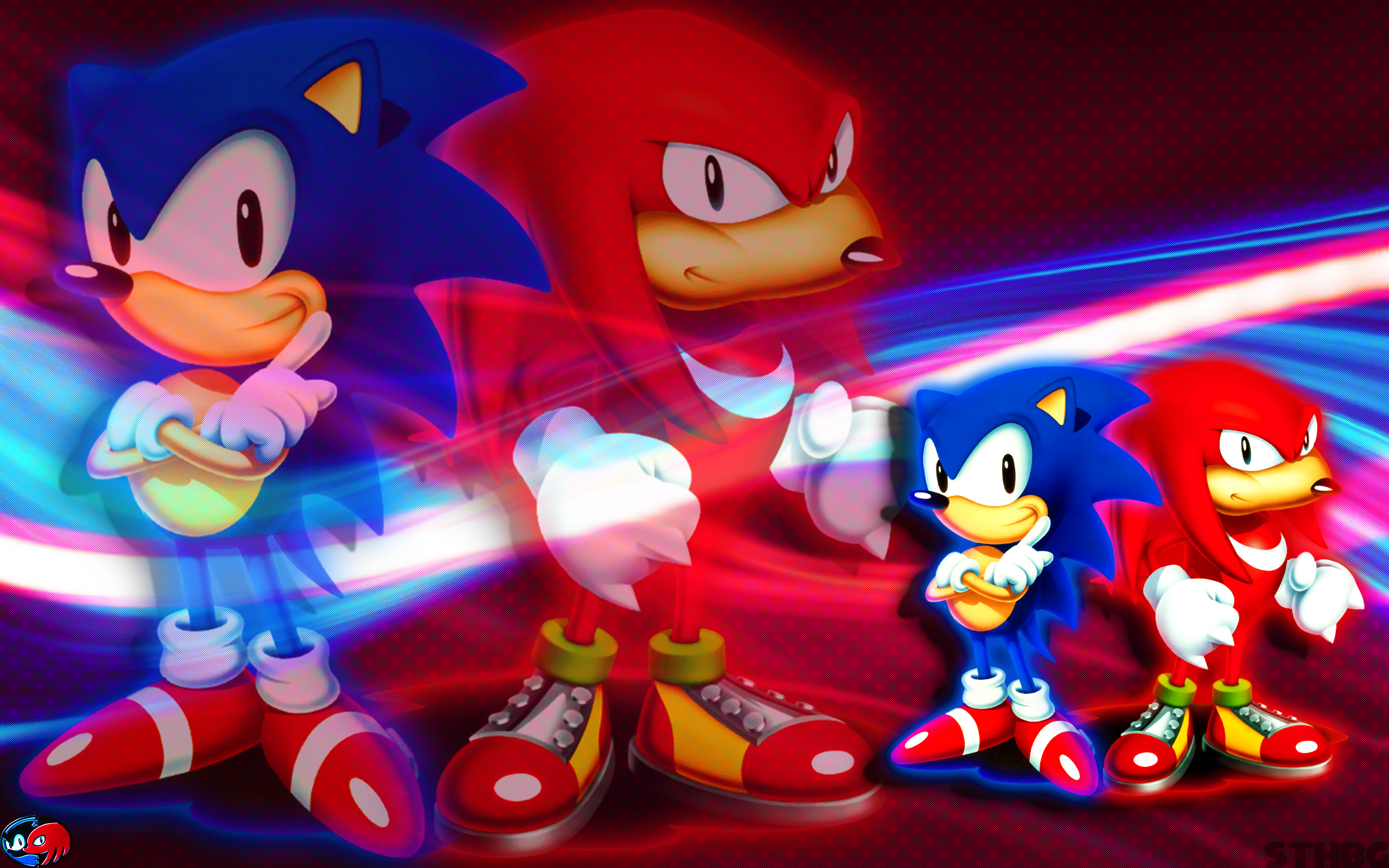 Knuckles The Echidna Sonic The Hedgehog 2560x1600
