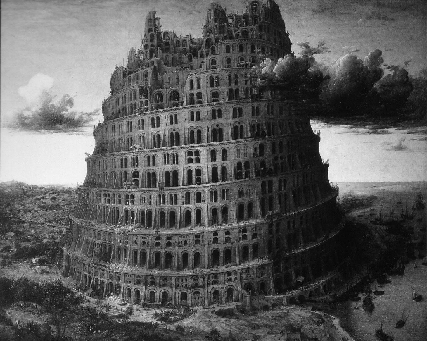 Man Made Tower Of Babel 1461x1166