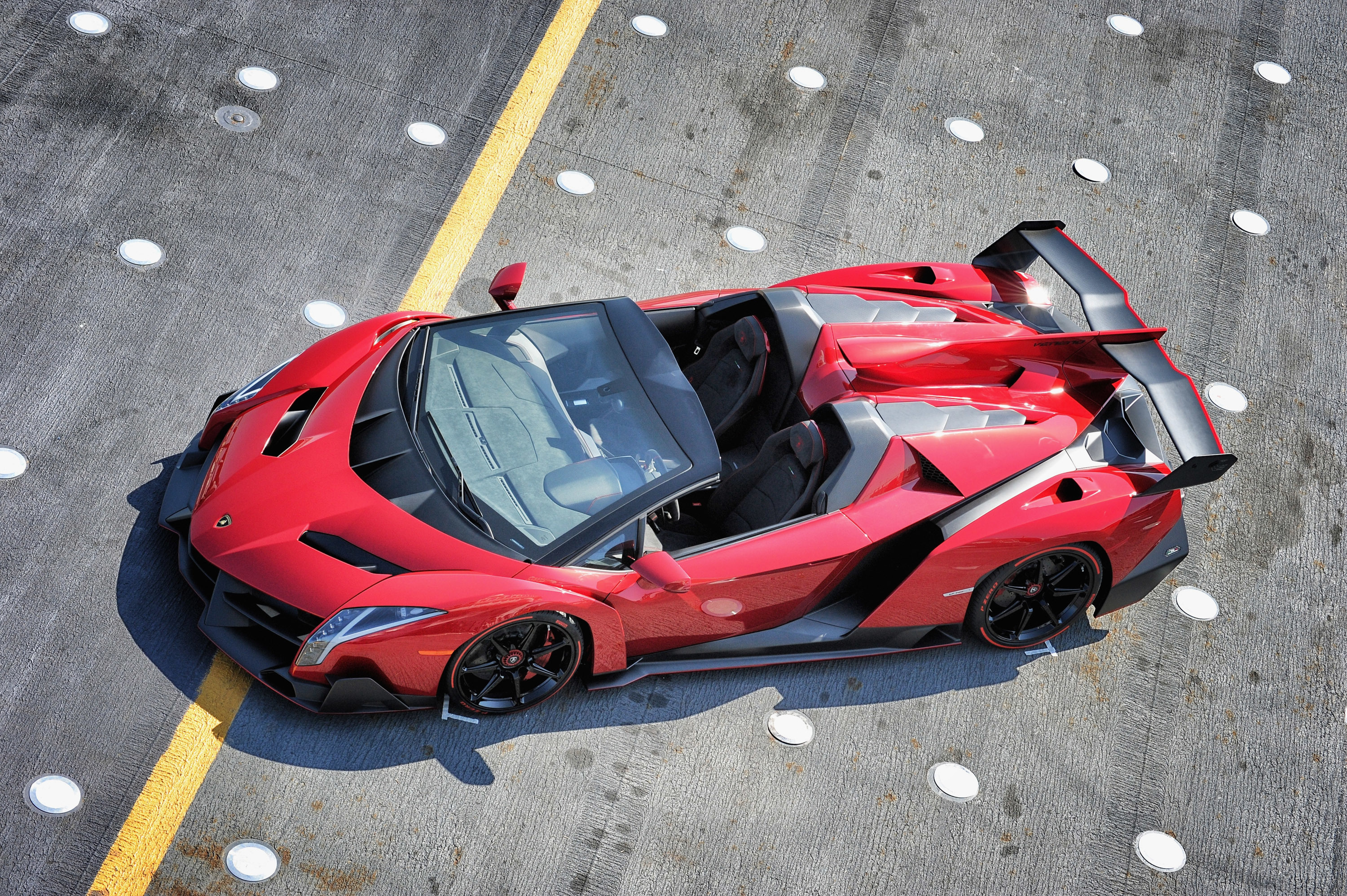 Car Lamborghini Lamborghini Veneno Red Car Sport Car Supercar Vehicle 3000x1996