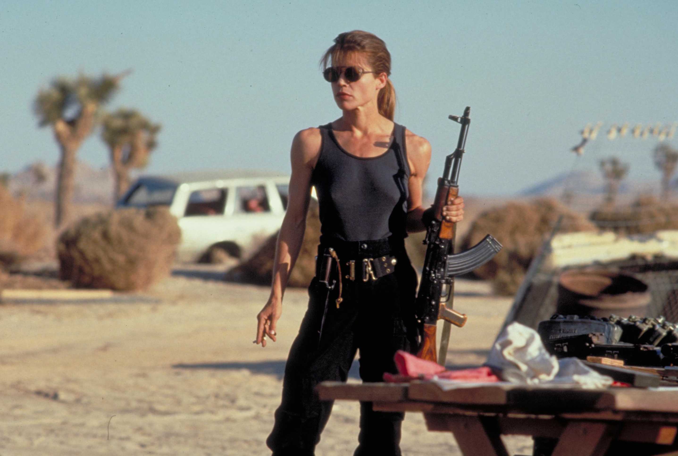 Linda Hamilton Sarah Connor 2874x1934