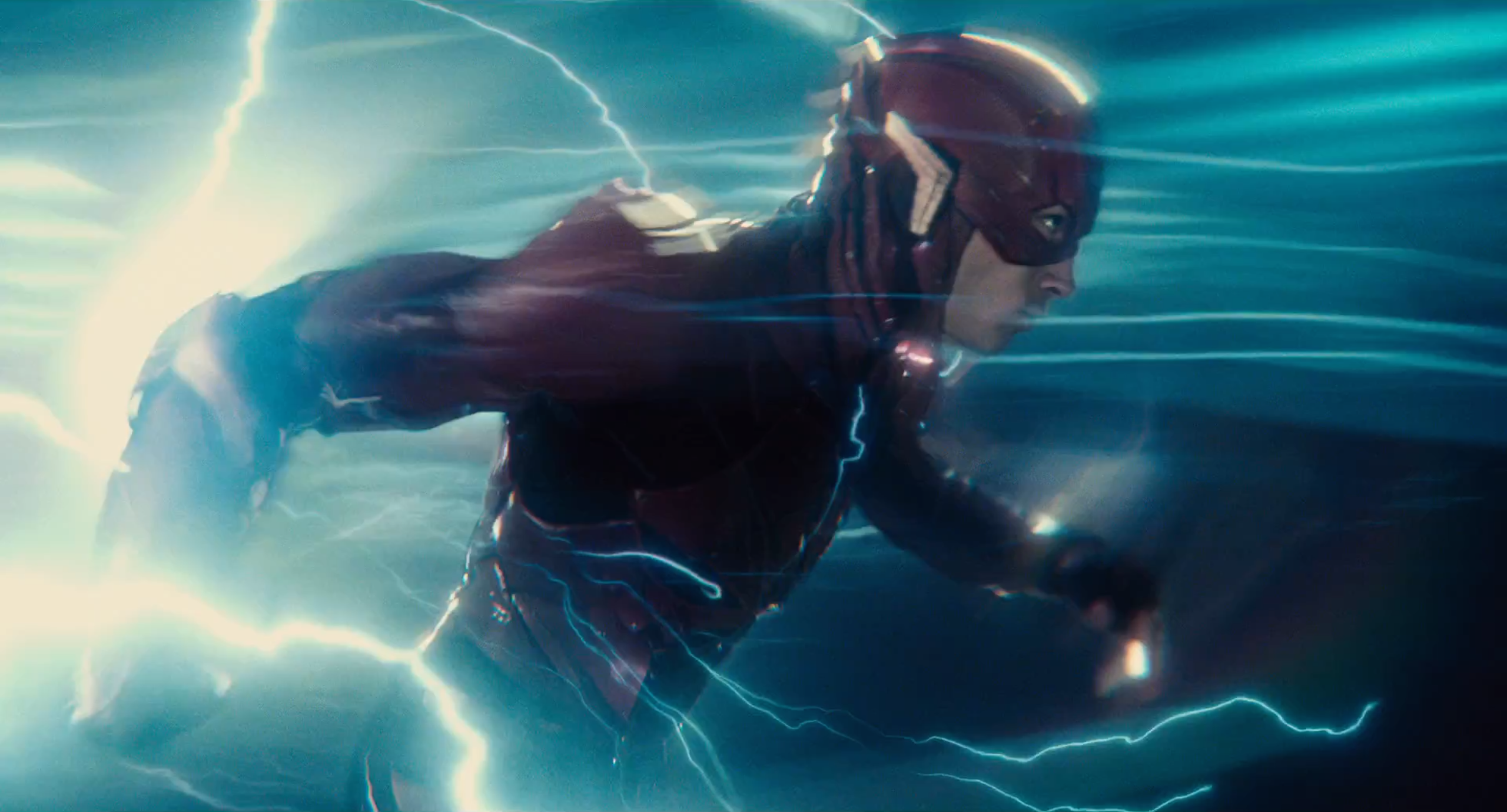 Barry Allen Ezra Miller Flash Justice League 2560x1380