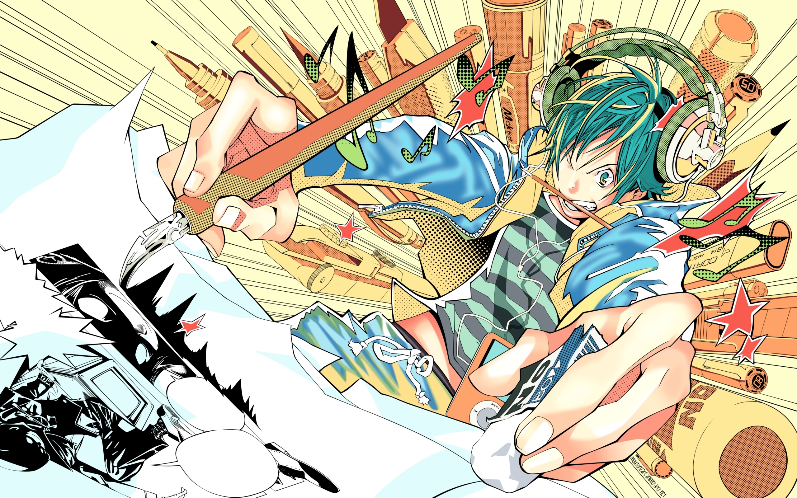 Anime Bakuman 2560x1600