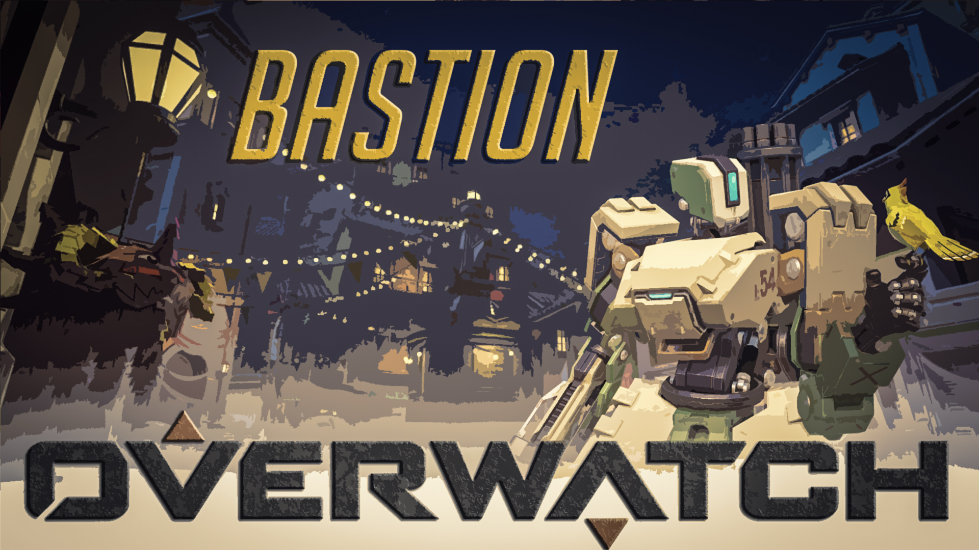 Bastion Overwatch Overwatch 1920x1080