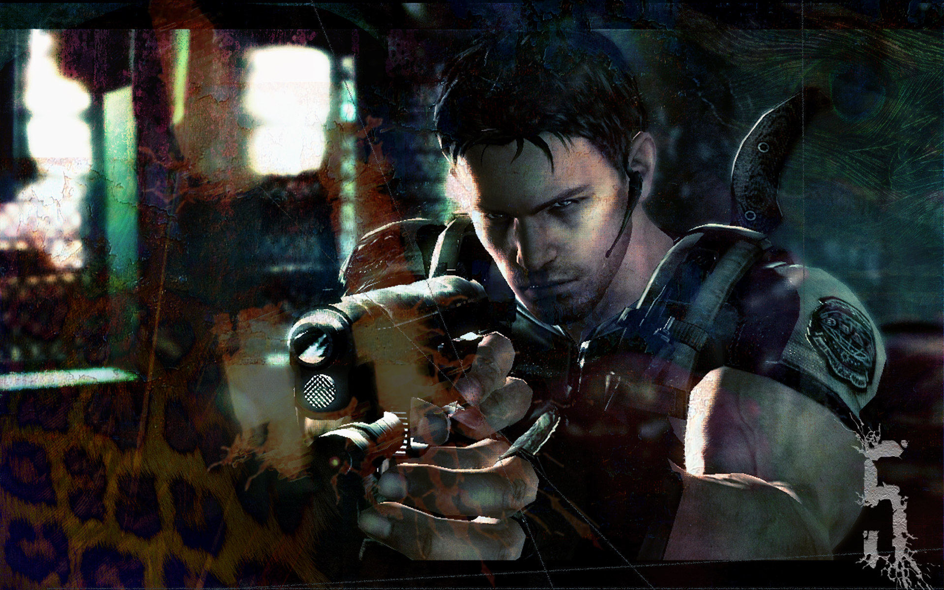 Chris Redfield Resident Evil Resident Evil 5 1920x1200