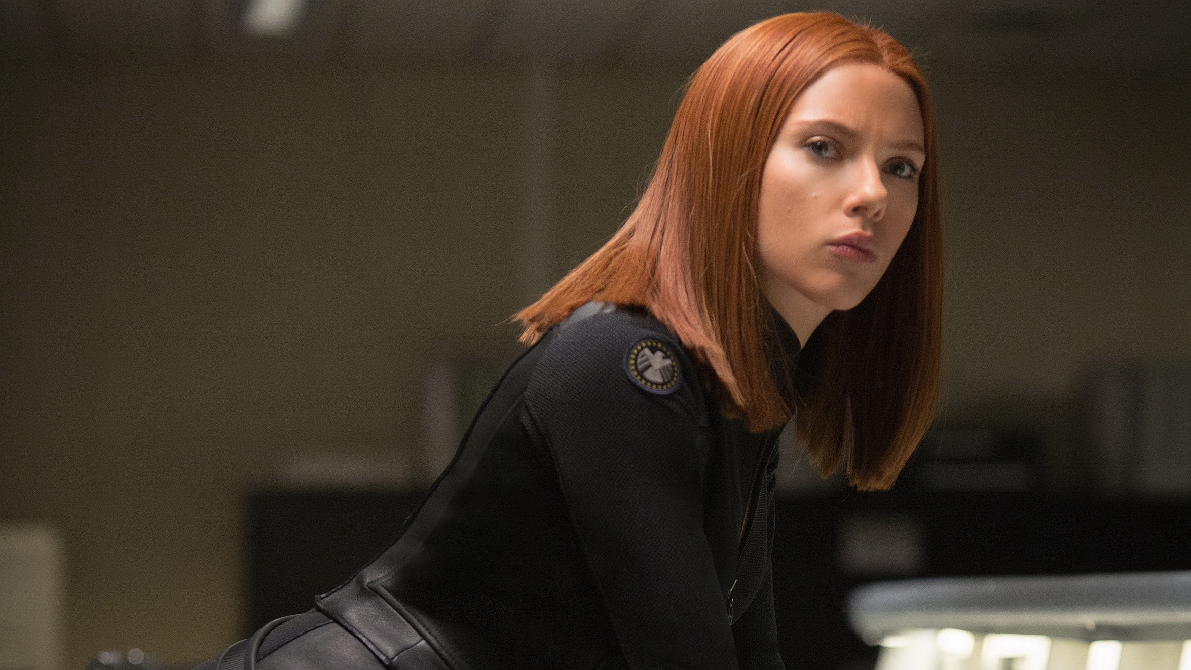 Black Widow Captain America The Winter Soldier Scarlett Johansson 2350x1322