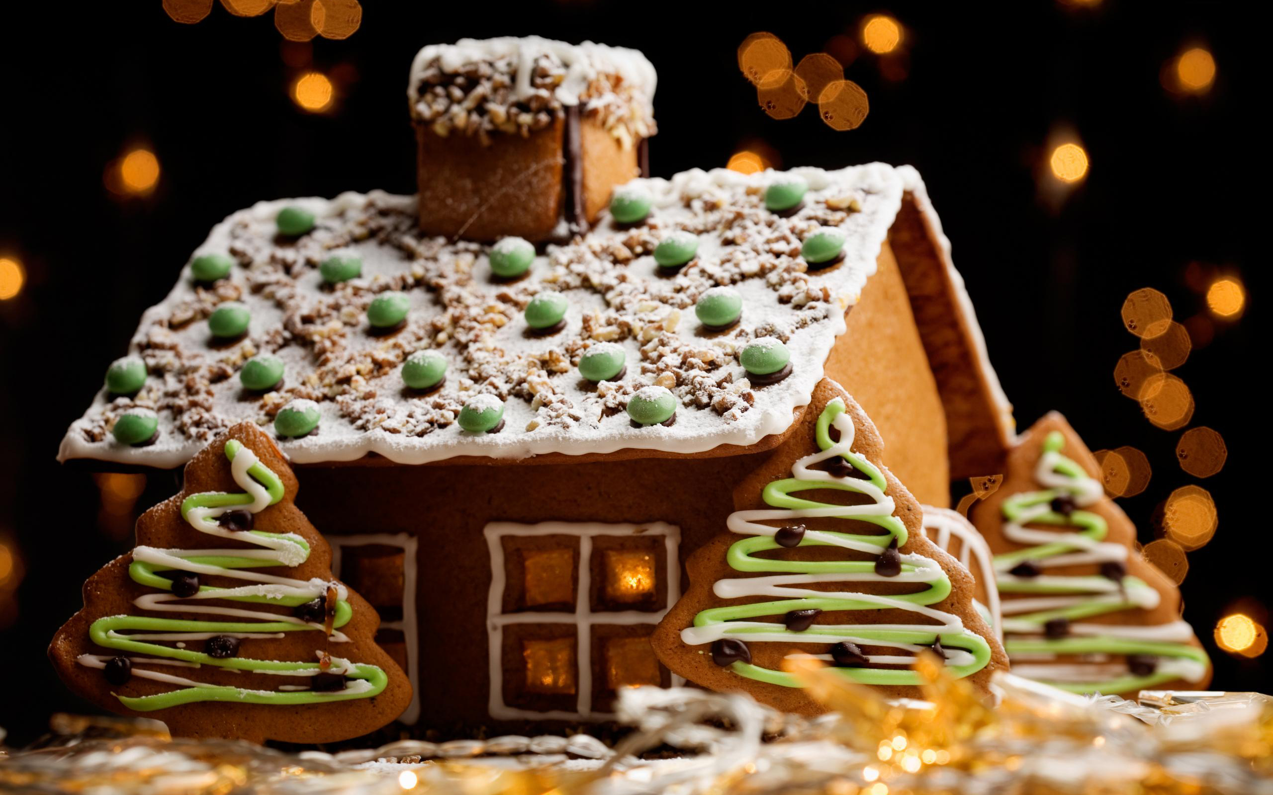 Christmas Cookie Gingerbread 2560x1600
