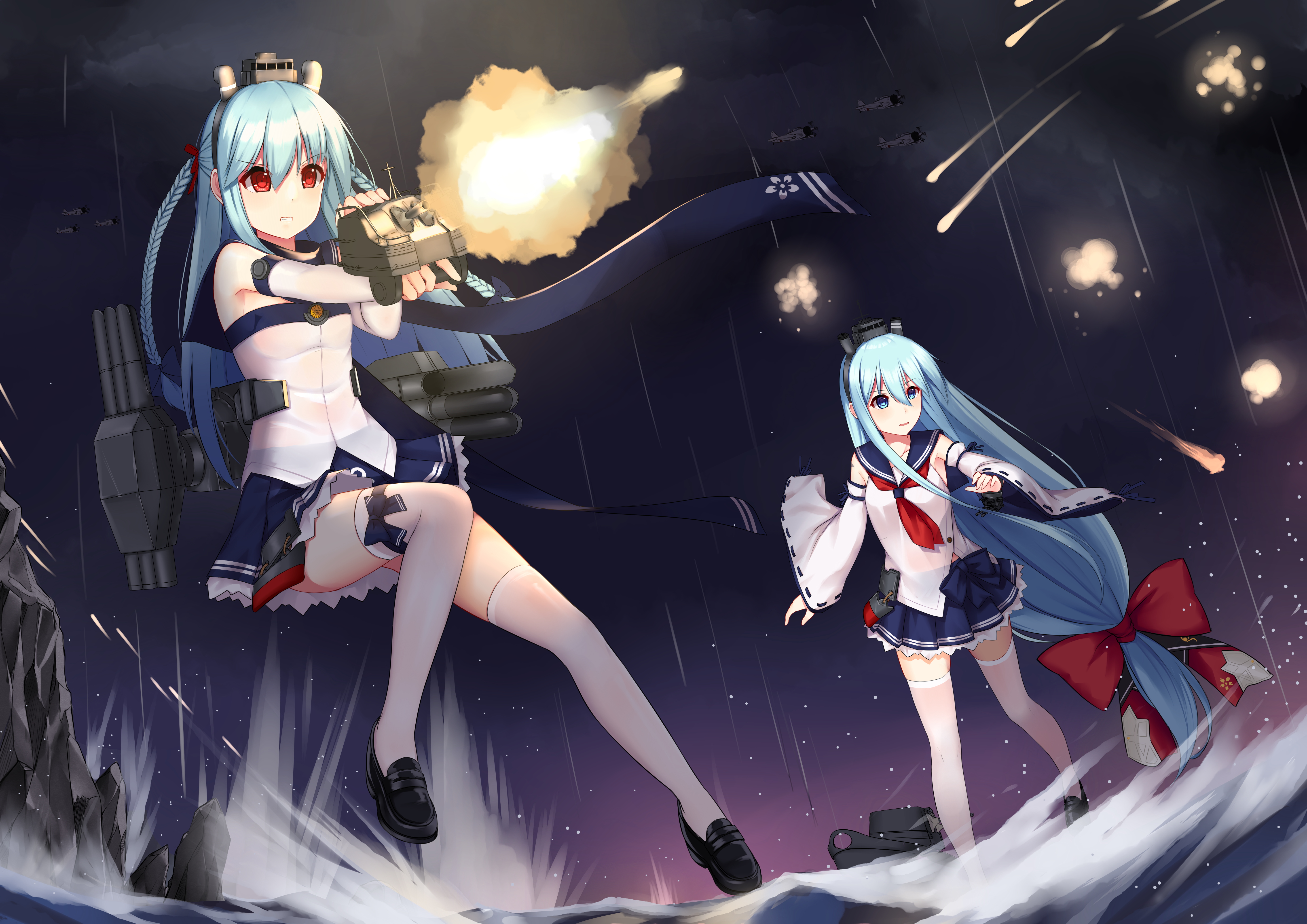 Anime Warship Girls 5846x4133