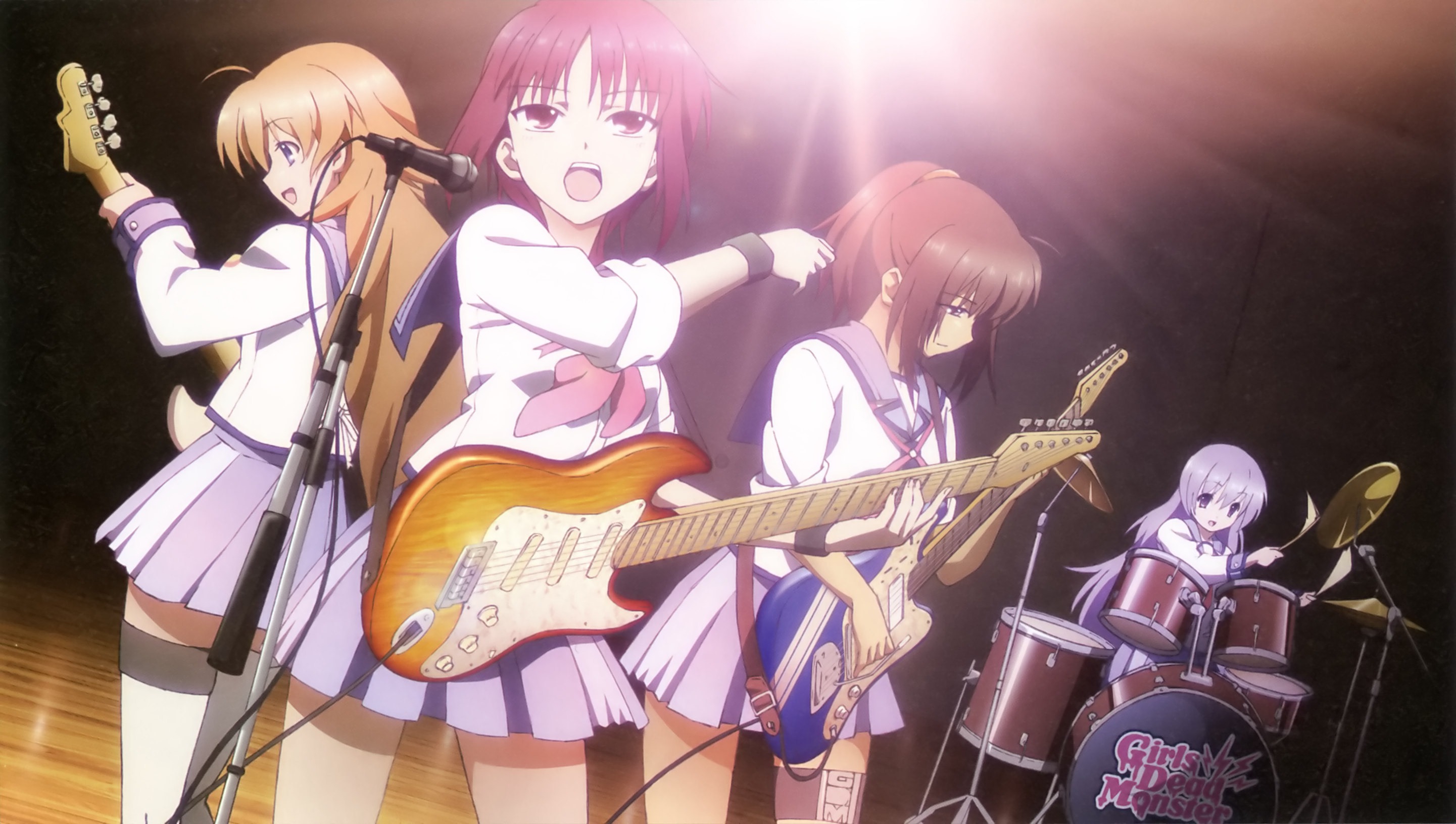 Hisako Angel Beats Masami Iwasawa Miyuki Irie Shiori Sekine 2882x1631