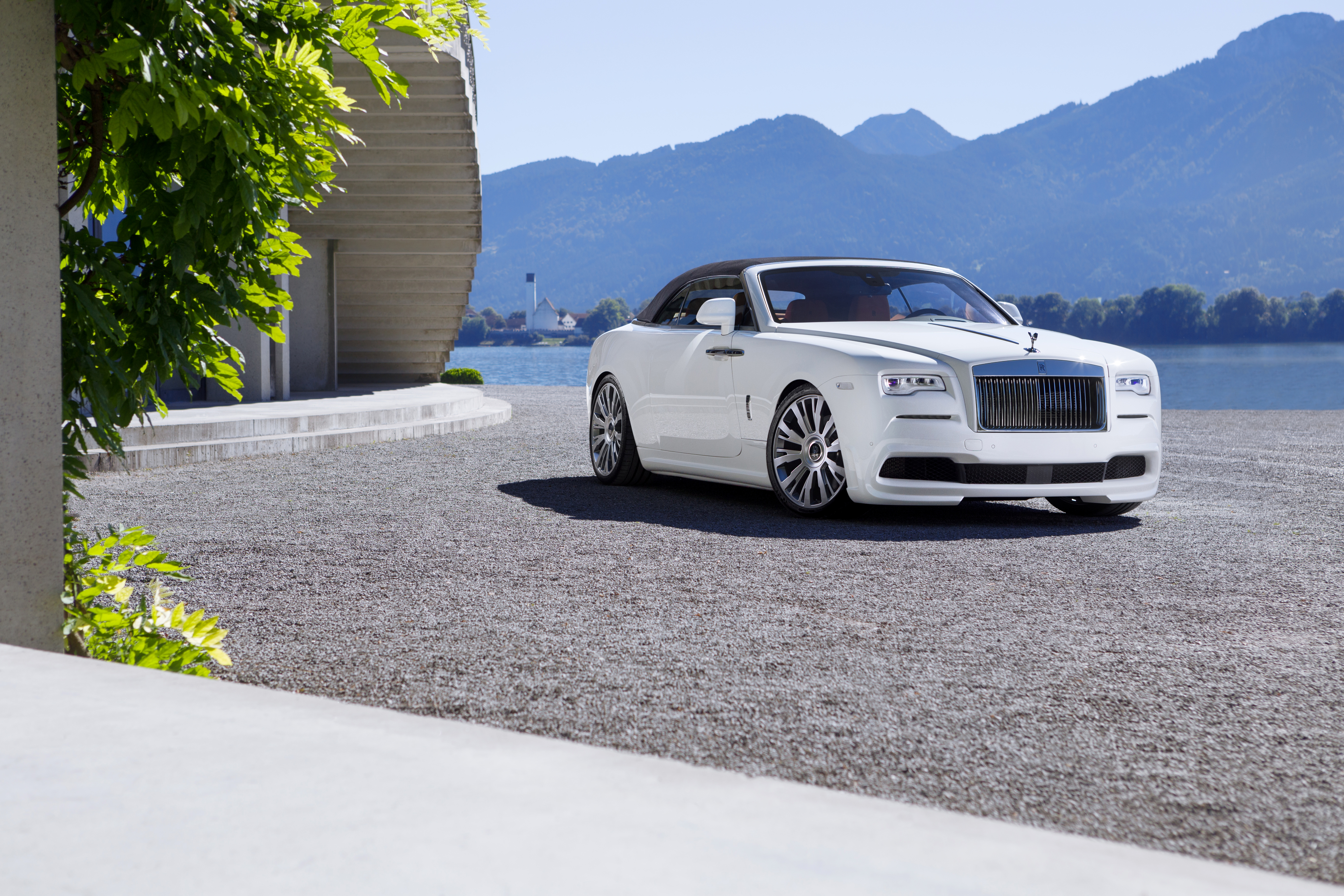 Car Luxury Car Rolls Royce Rolls Royce Dawn Vehicle White Car 4800x3200