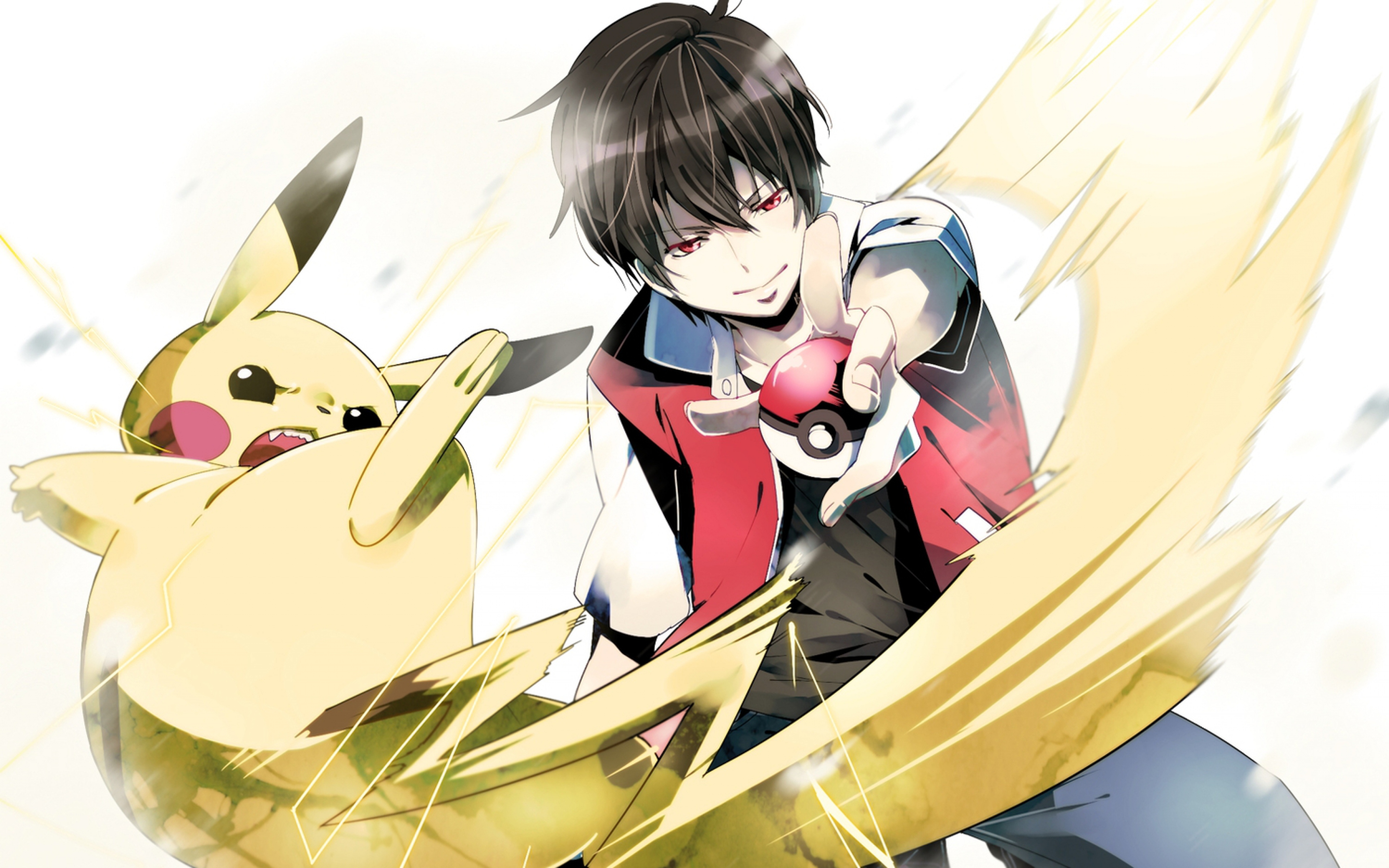 Pikachu Pokemon 3840x2400