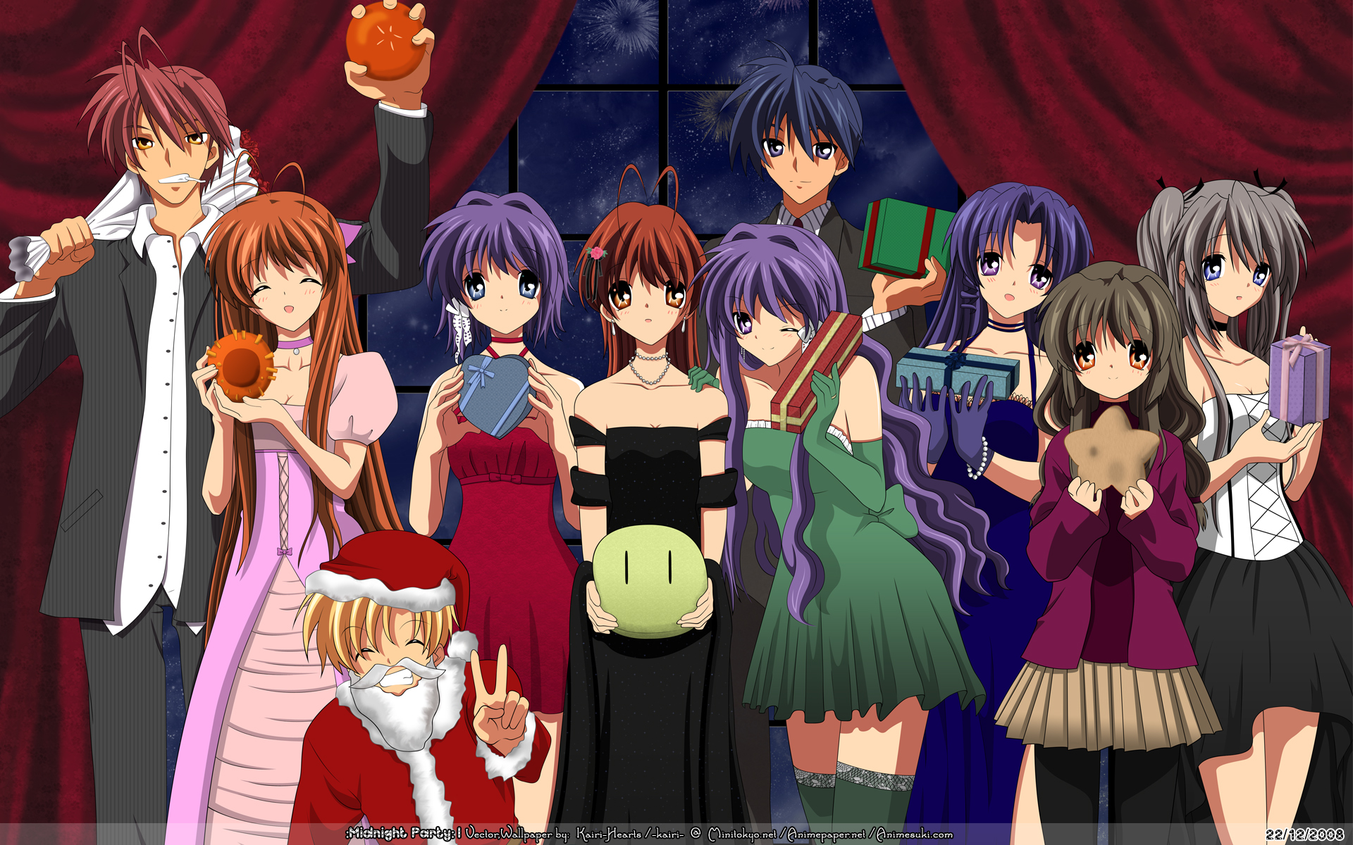 Akio Furukawa Fuuko Ibuki Kotomi Ichinose Kyou Fujibayashi Nagisa Furukawa Ryou Fujibayashi Sanae Fu 1920x1200