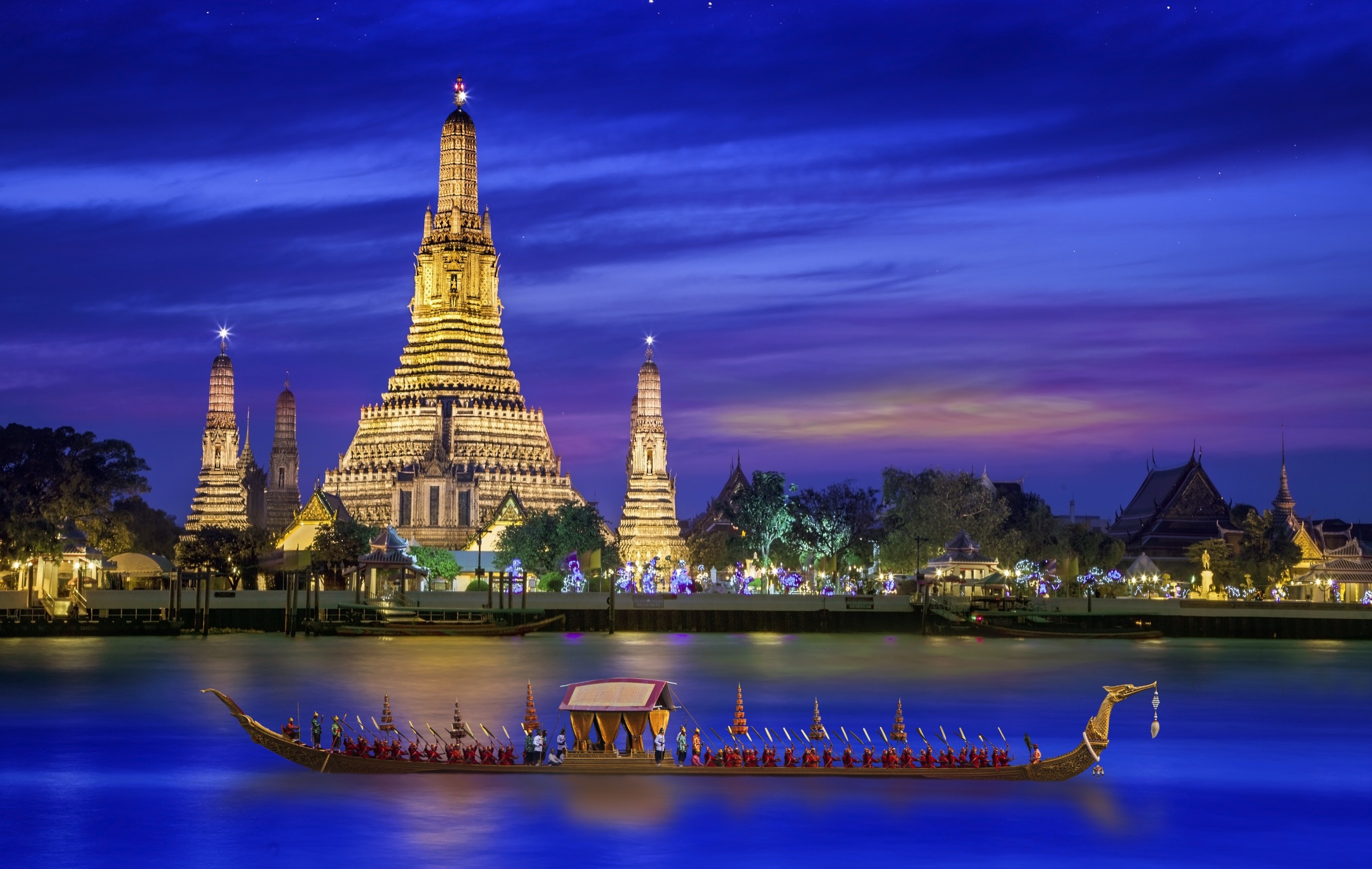 Bangkok Thailand Wat Arun 3000x1900