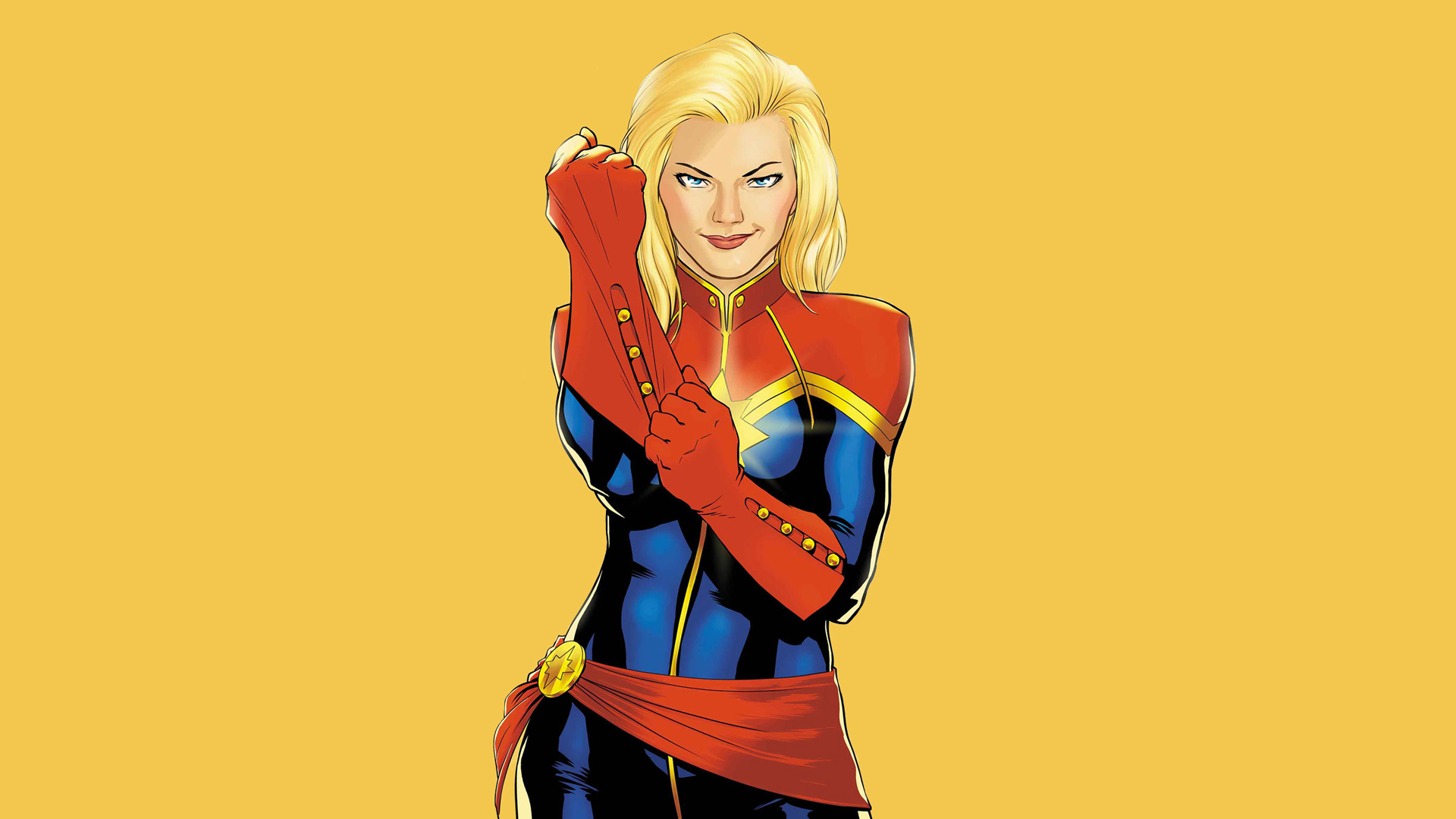 Captain Marvel Carol Danvers 1920x1080