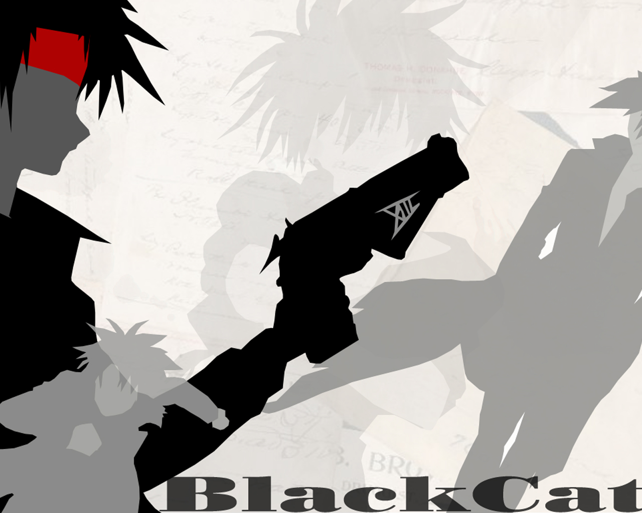 Anime Black Cat 1280x1024