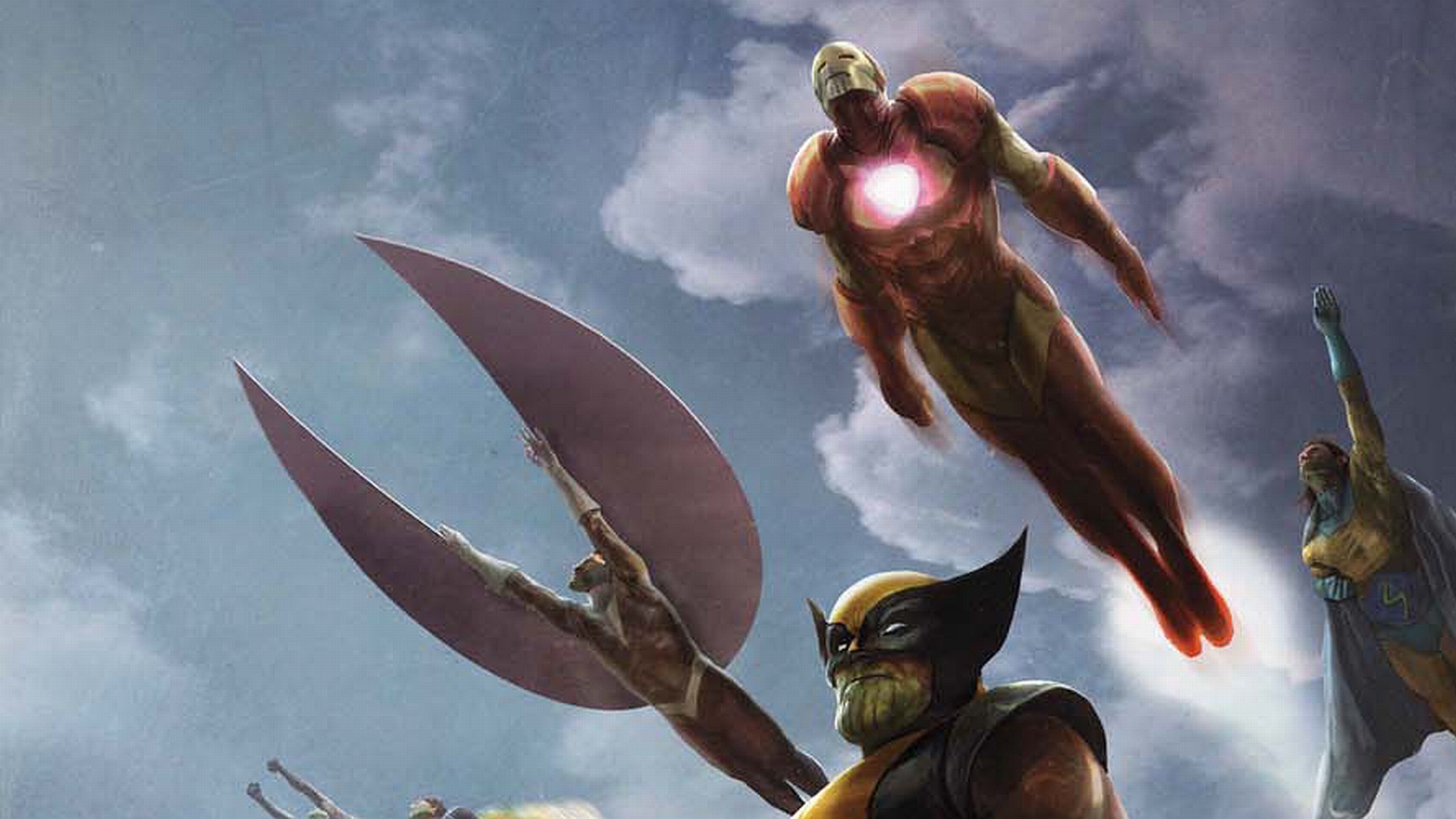 Iron Man Sentry Comics Wolverine 1920x1080