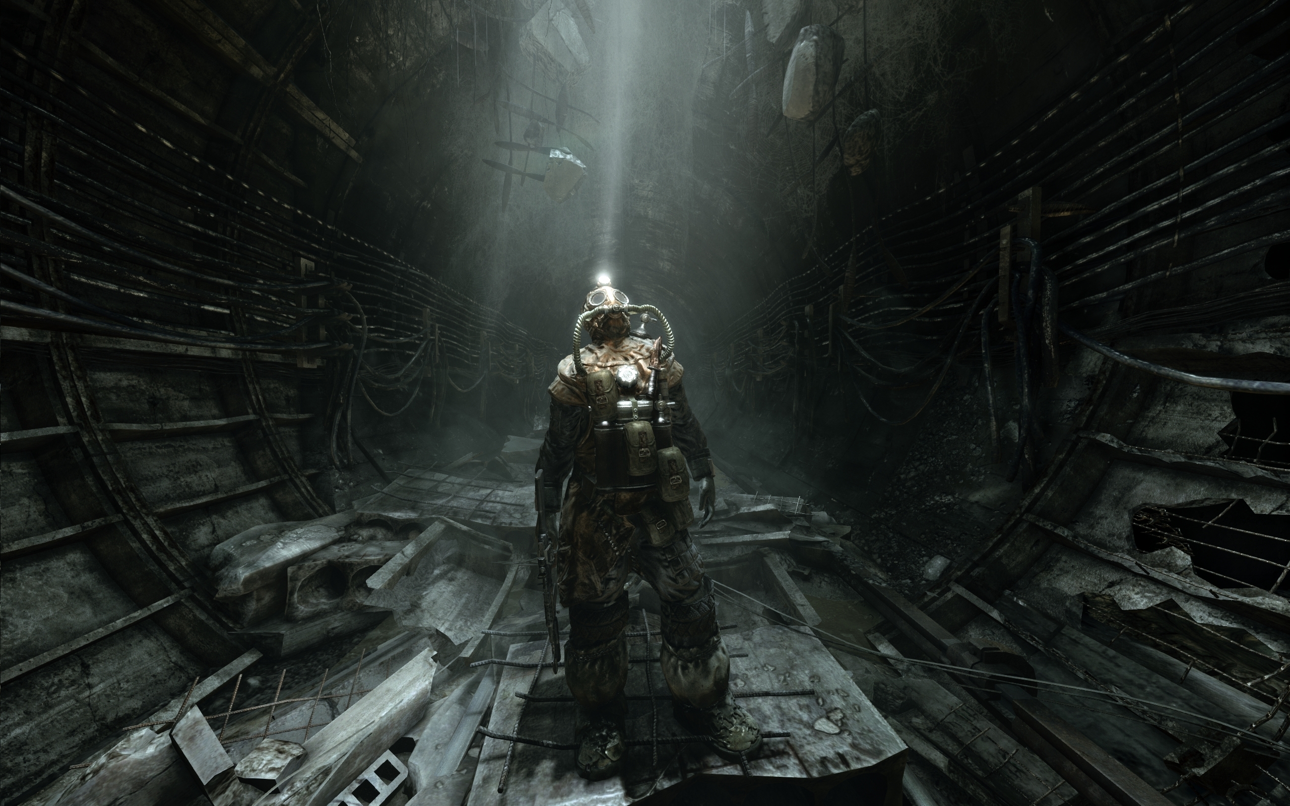 Metro Last Light Sci Fi Warrior 2560x1600