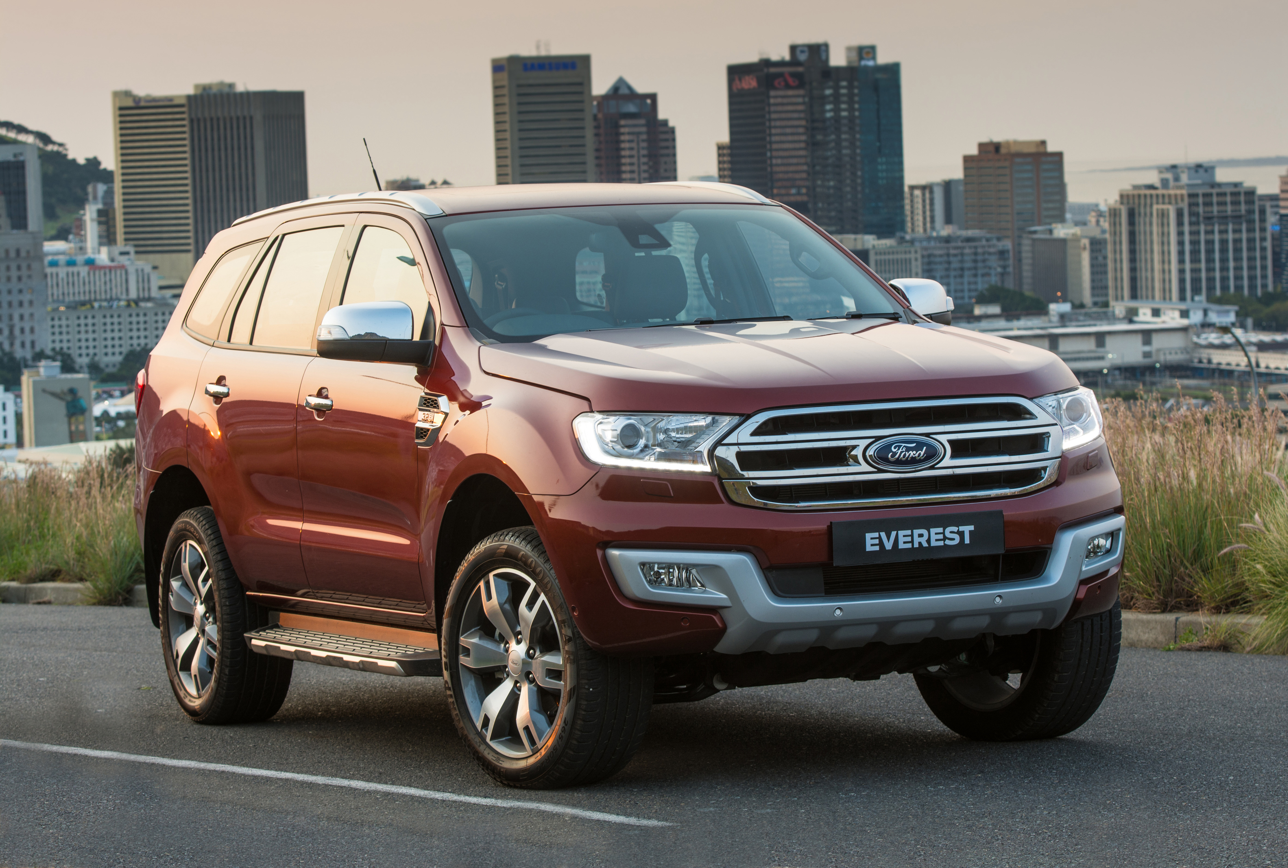 Car Ford Ford Everest Red Car Suv Vehicle 4096x2761