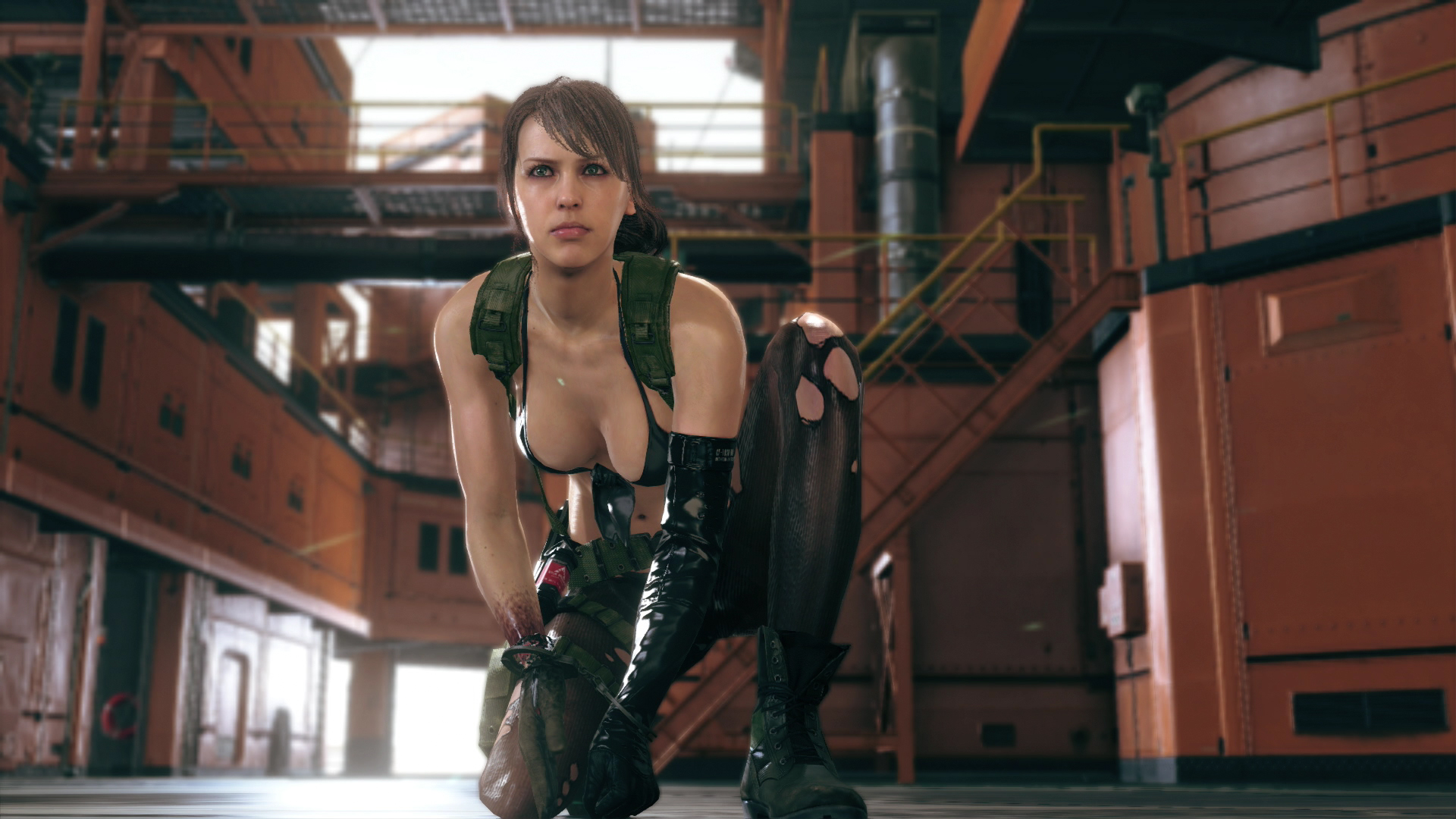 Metal Gear Solid V The Phantom Pain Quiet Metal Gear Solid 1920x1080