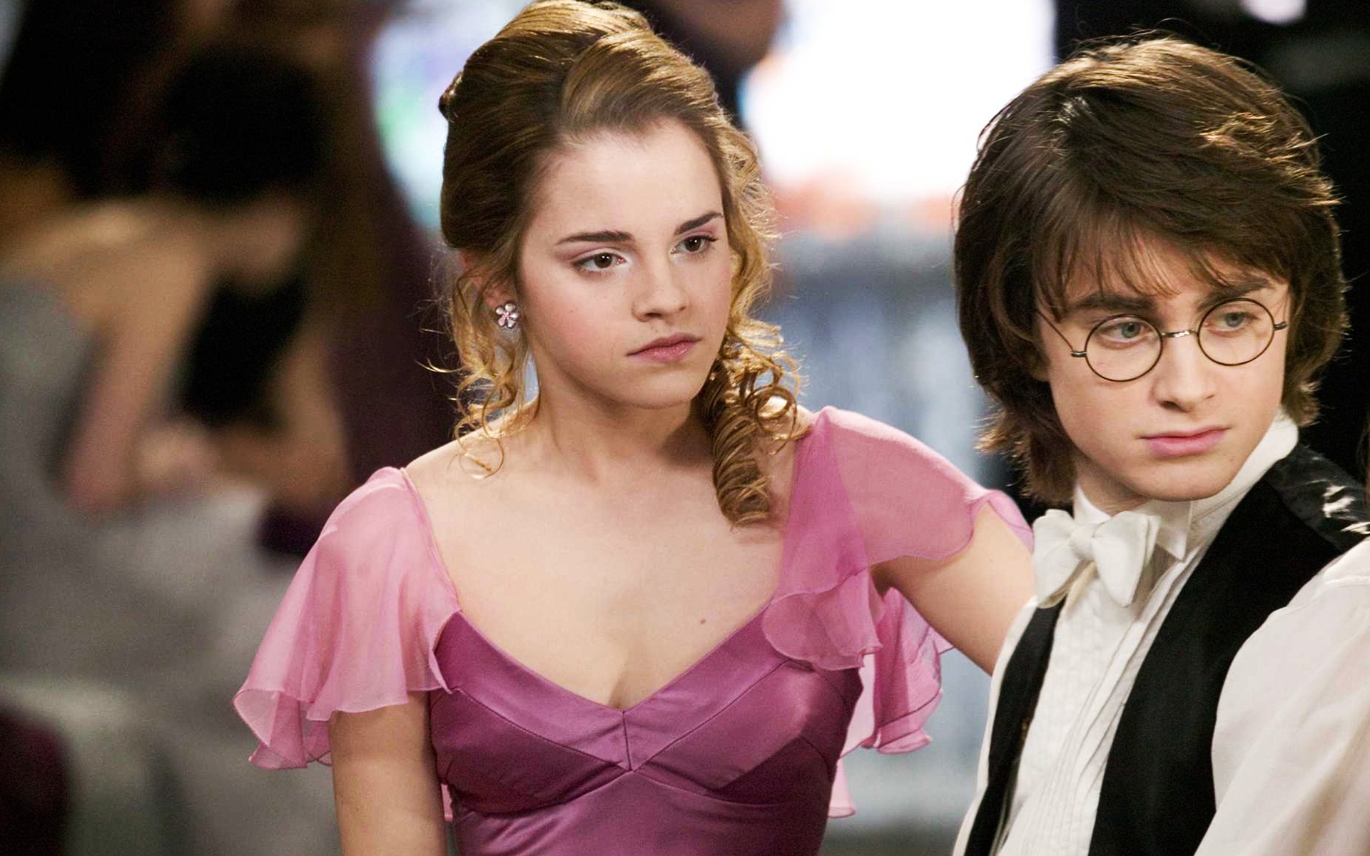 Daniel Radcliffe Emma Watson Harry Potter Harry Potter And The Goblet Of Fire Hermione Granger 1920x1200