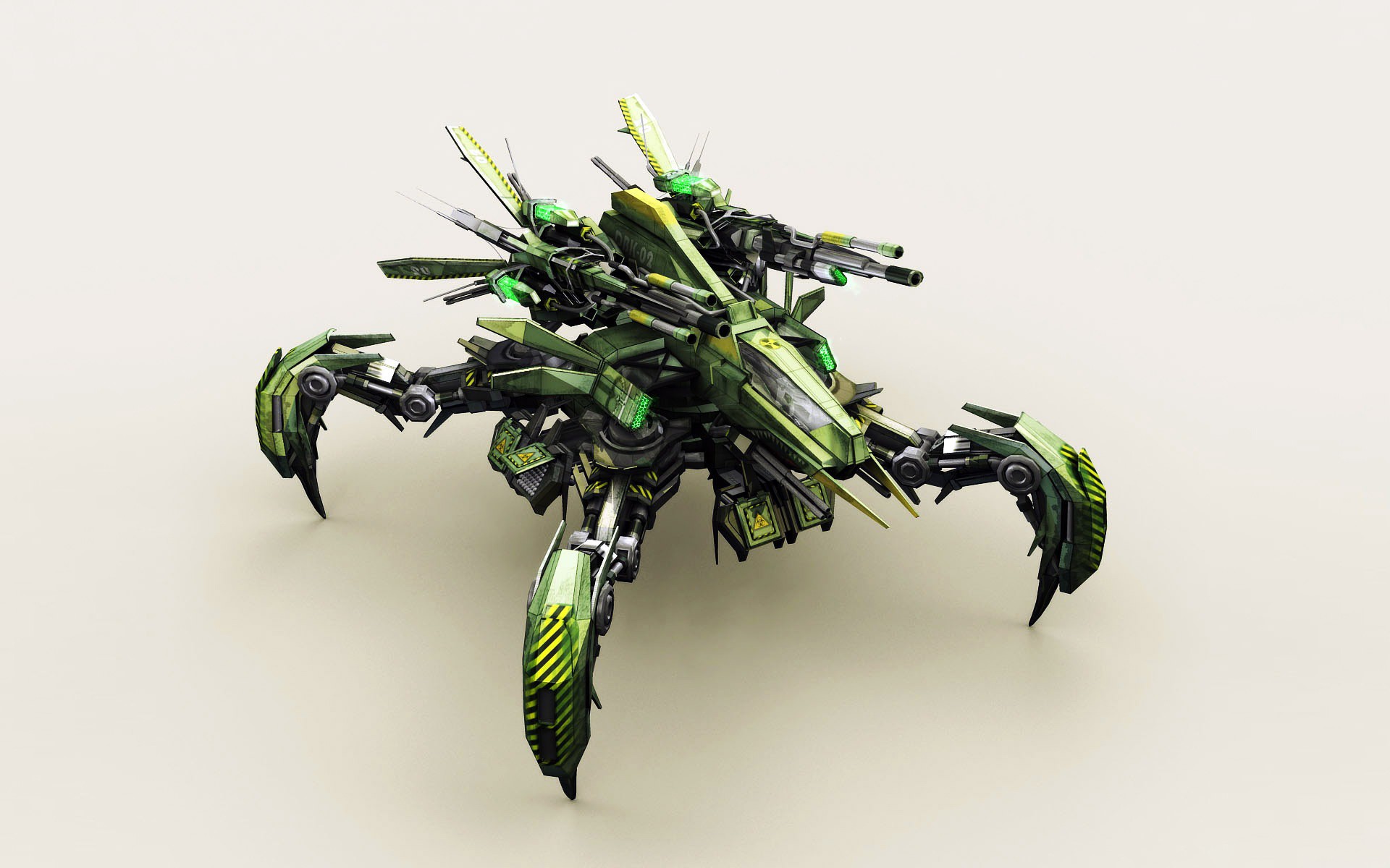 Bakugan Battle Green Robot 1920x1200
