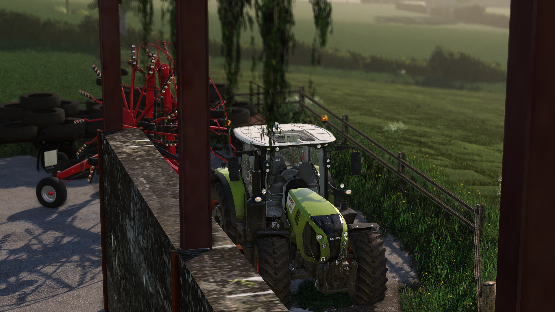 Fs19 Farming Farm Tractors Harvest Nature Farming Simulator 1920x1080