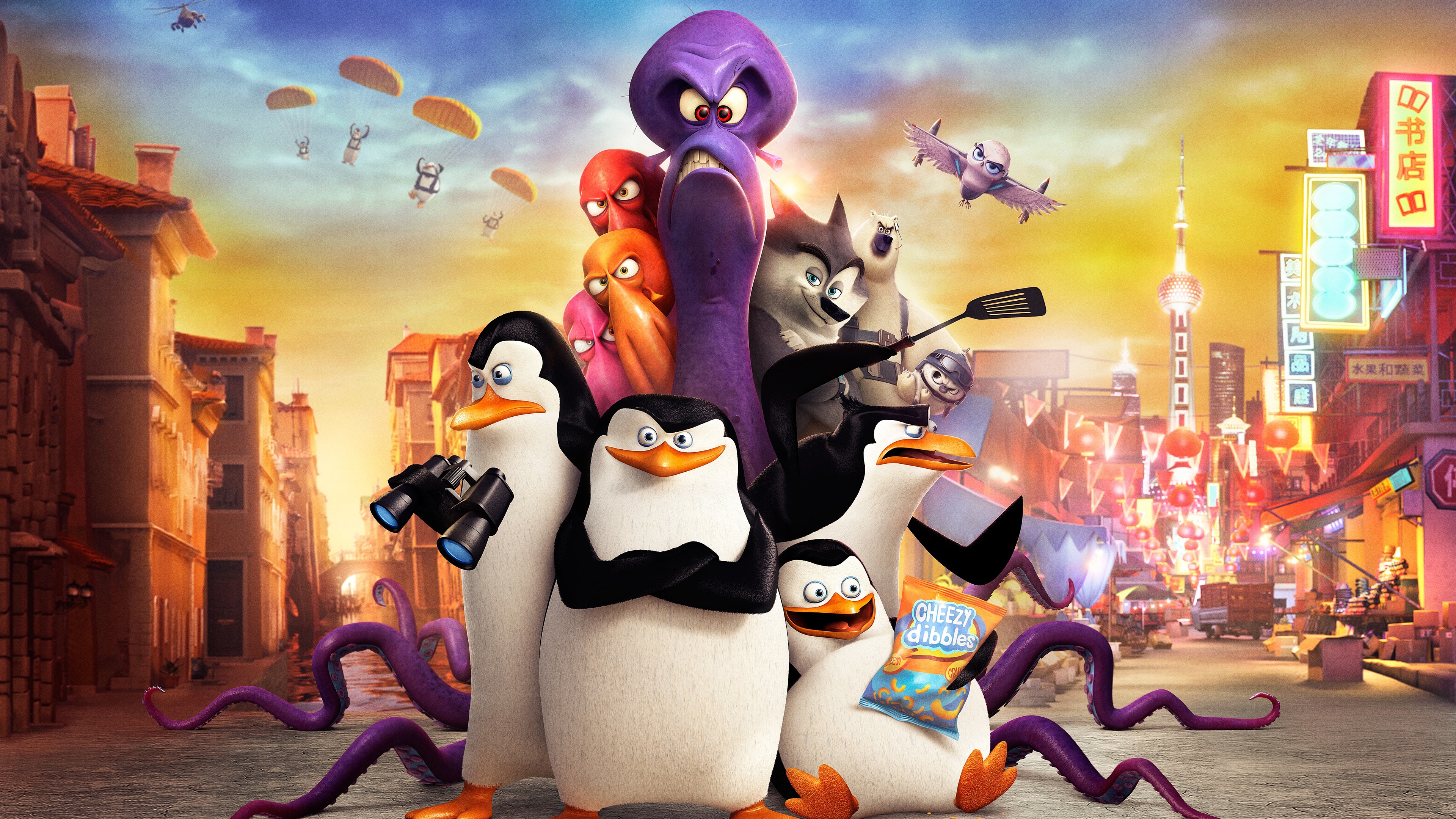Movie Penguins Of Madagascar 3840x2160