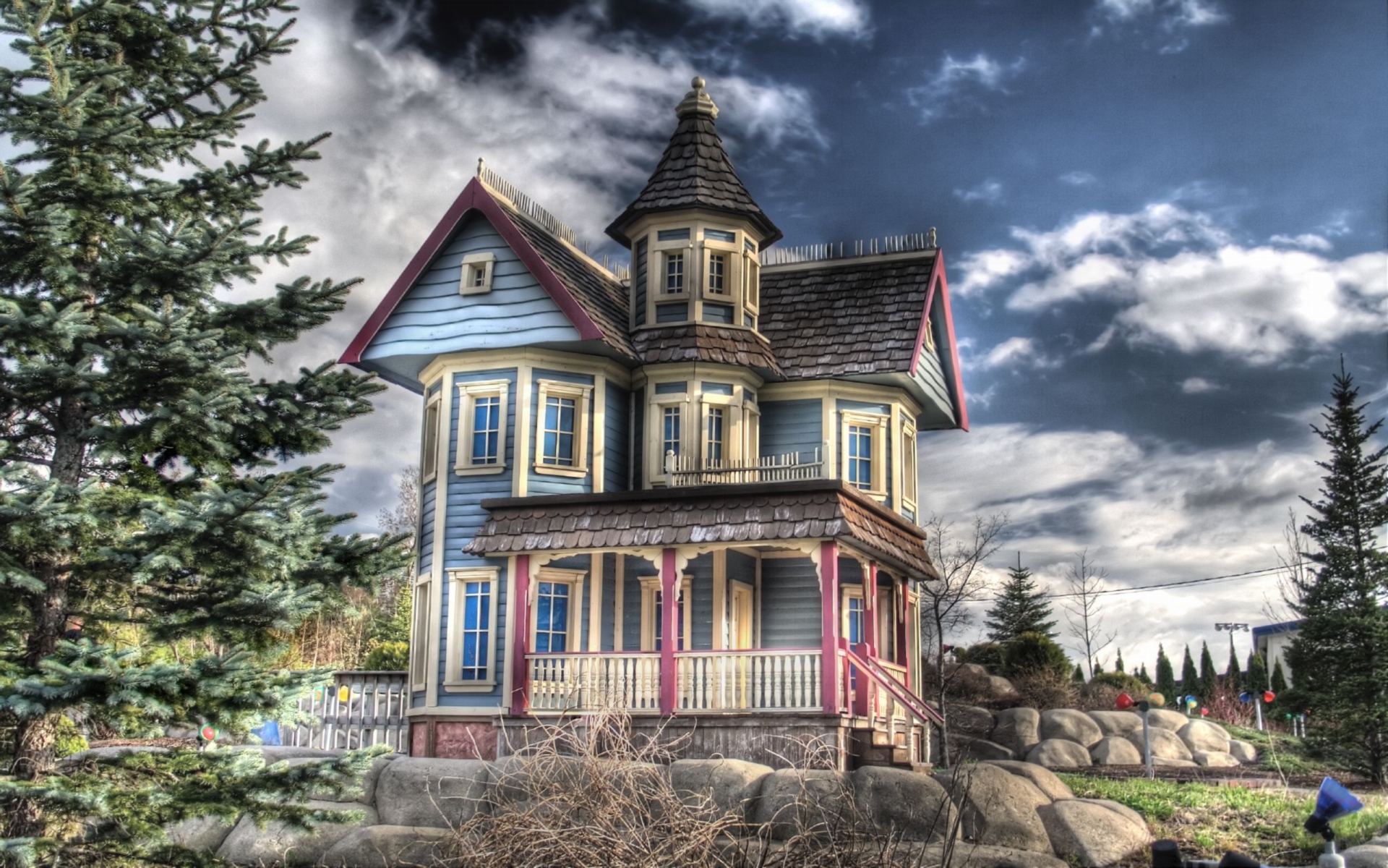 Hdr House Man Made Victorian 1920x1200