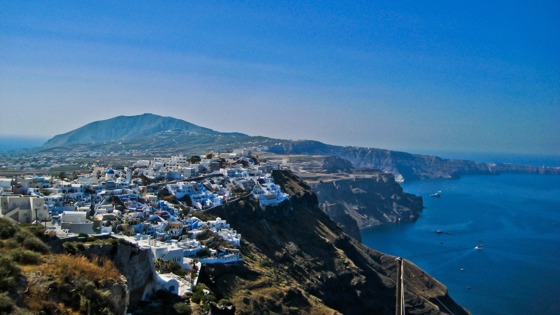 Man Made Santorini 1920x1080