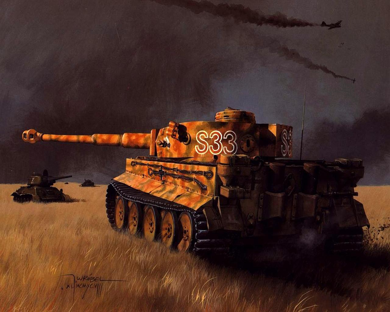 Military Tiger I 1280x1024