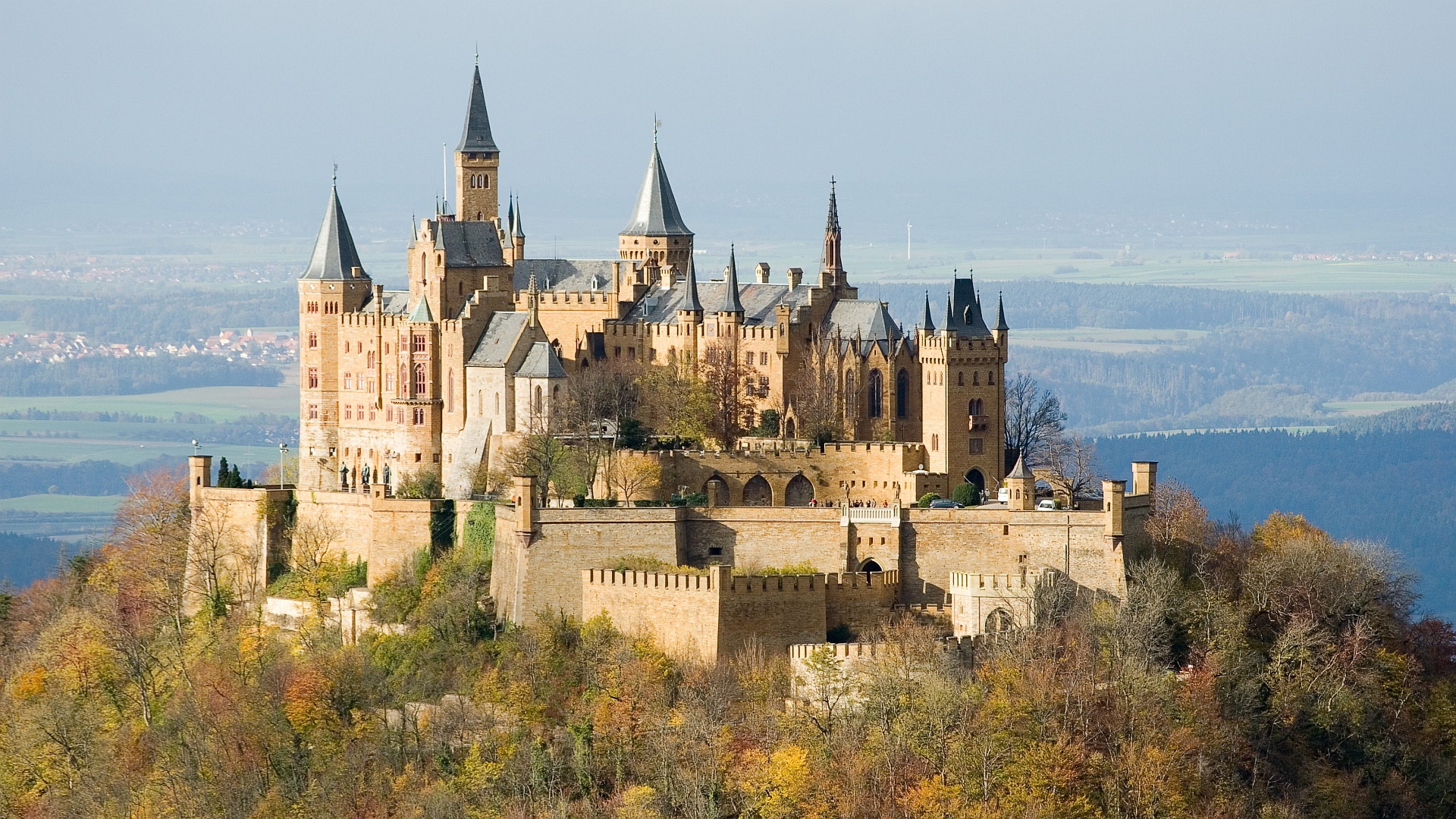 Man Made Hohenzollern Castle 1920x1080