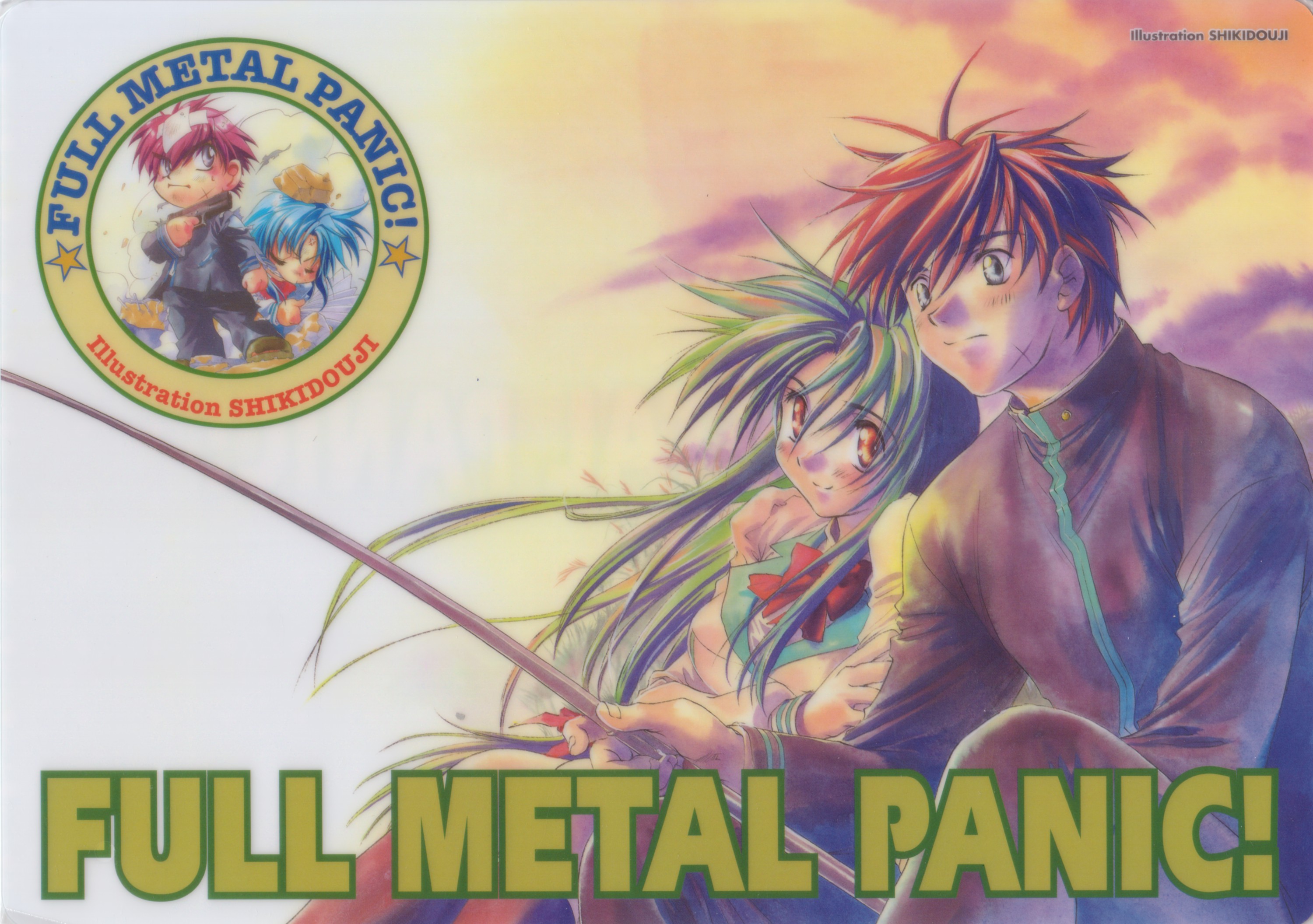 Anime Full Metal Panic 3000x2112