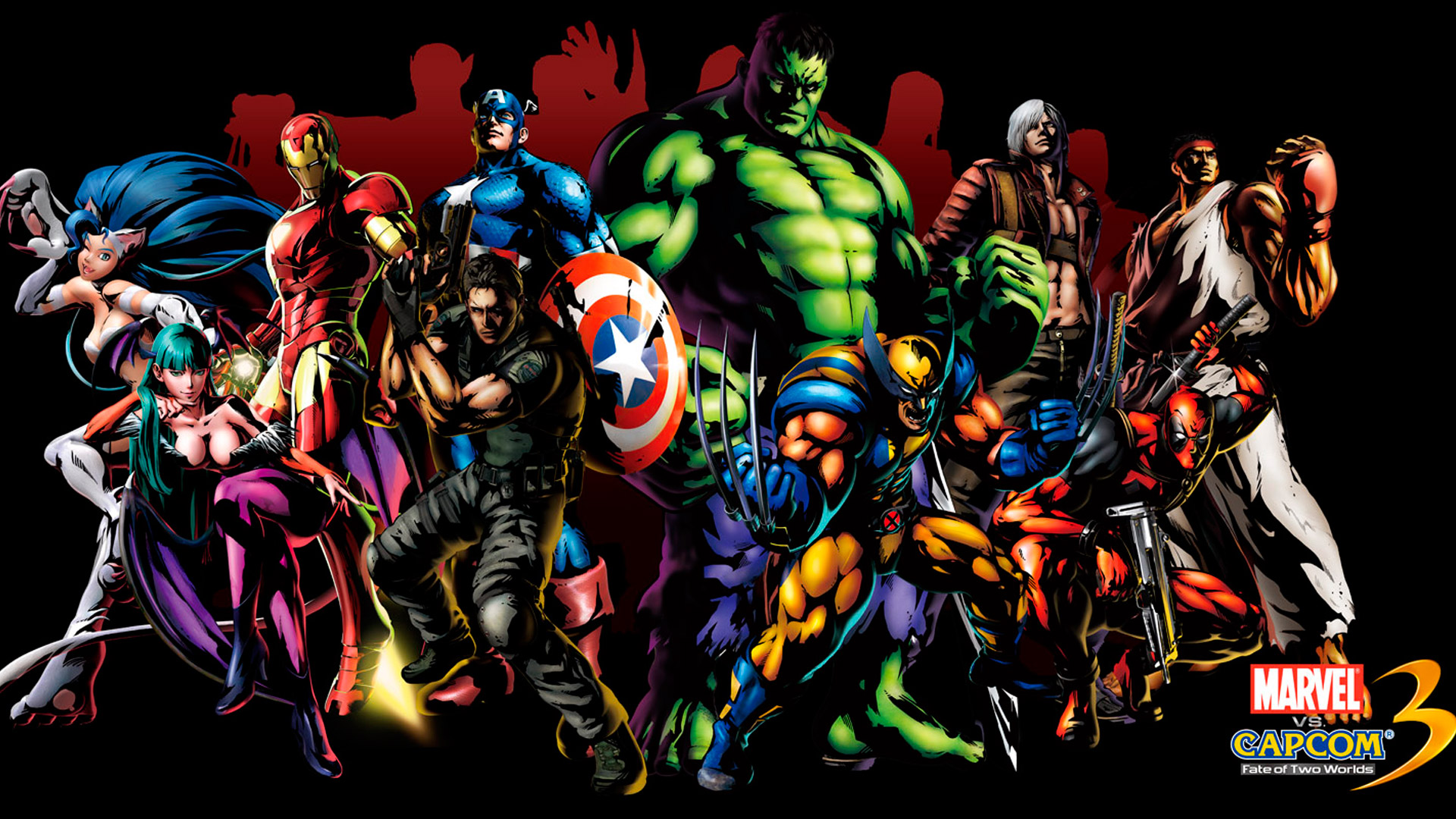 Video Game Marvel Vs Capcom 3 Fate Of Two Worlds 1920x1080