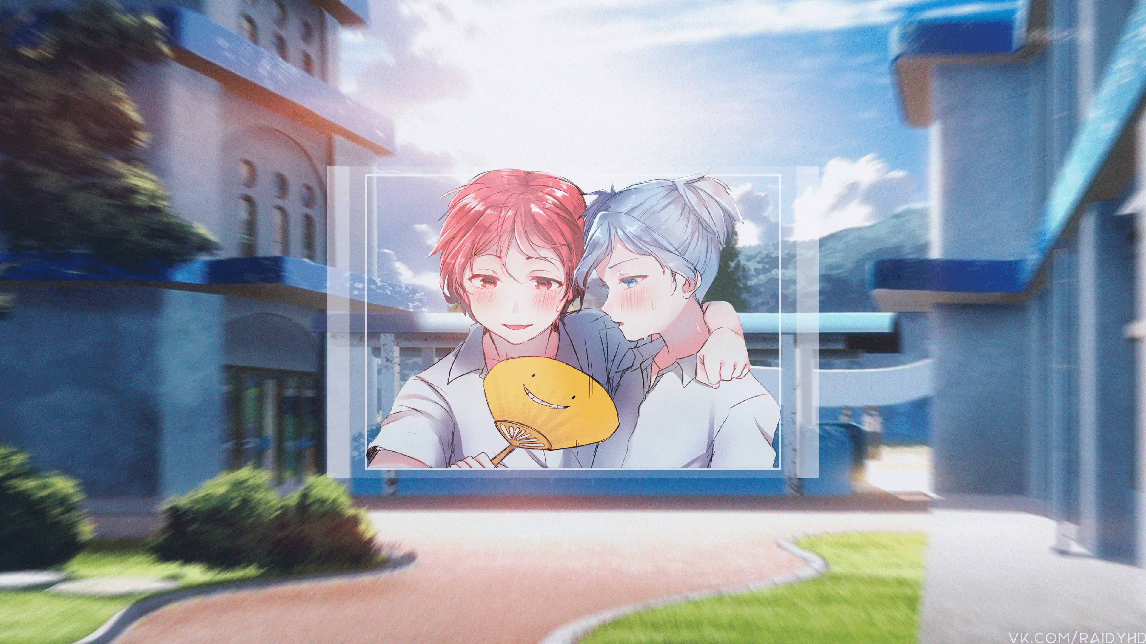 Anime Anime Boys Picture In Picture Nagisa Shiota Karma Akabane 3840x2160