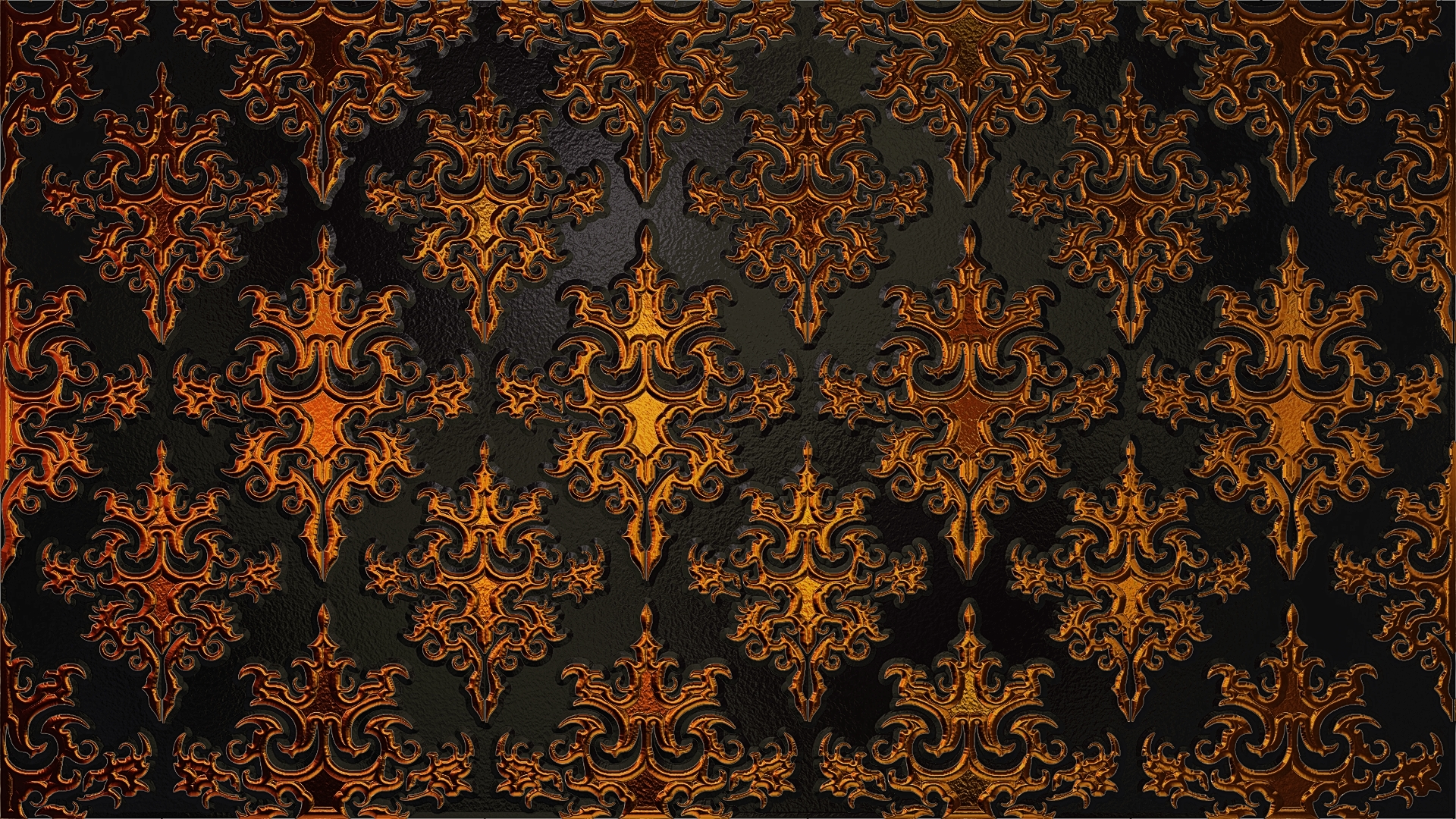 Abstract Bronze Design 1920x1080