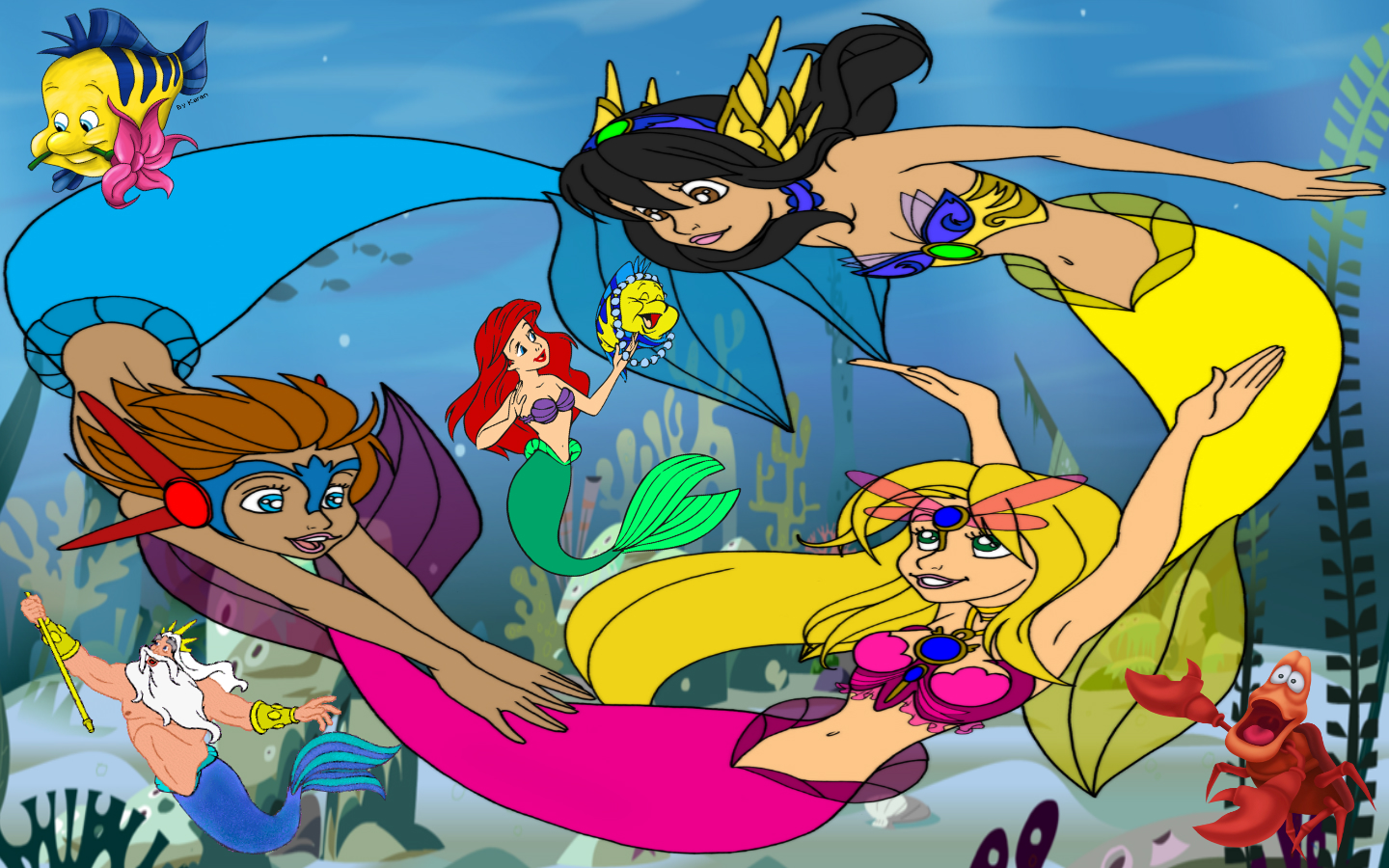 Movie The Little Mermaid 1440x900