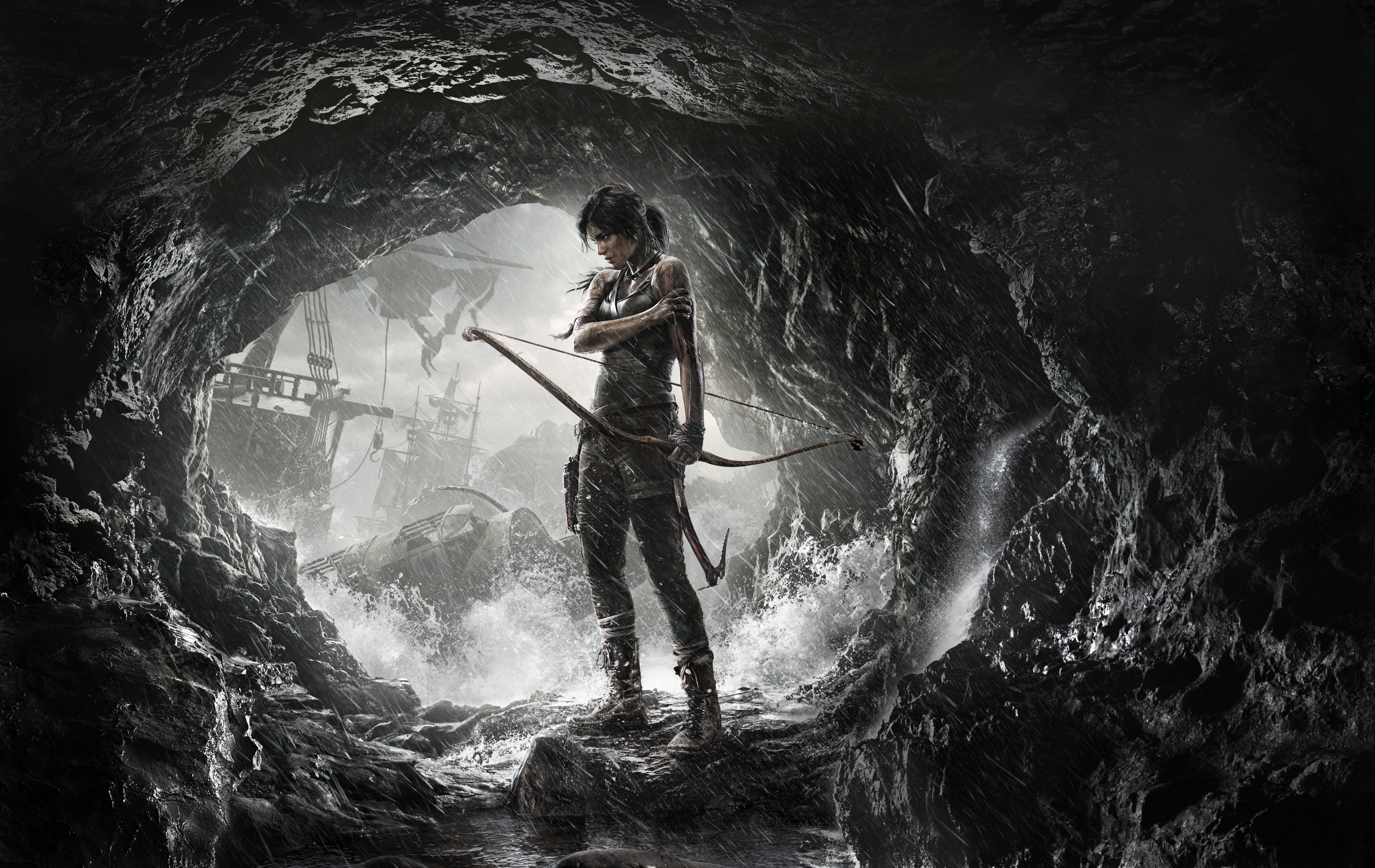 Lara Croft Tomb Raider Tomb Raider 2013 5000x3158