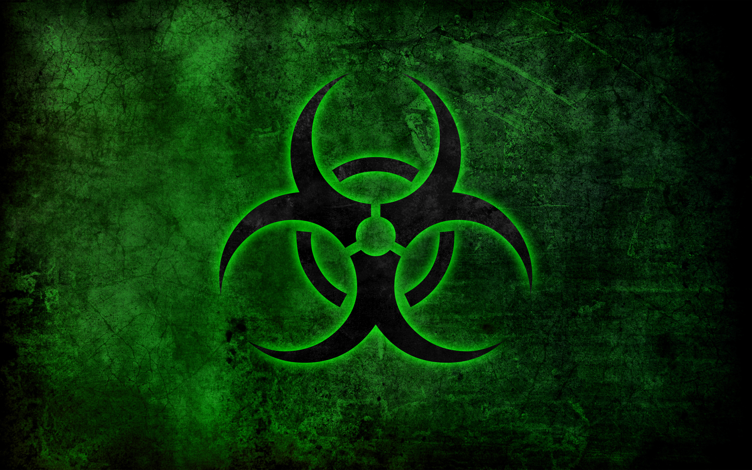 Biohazard Green 2560x1600